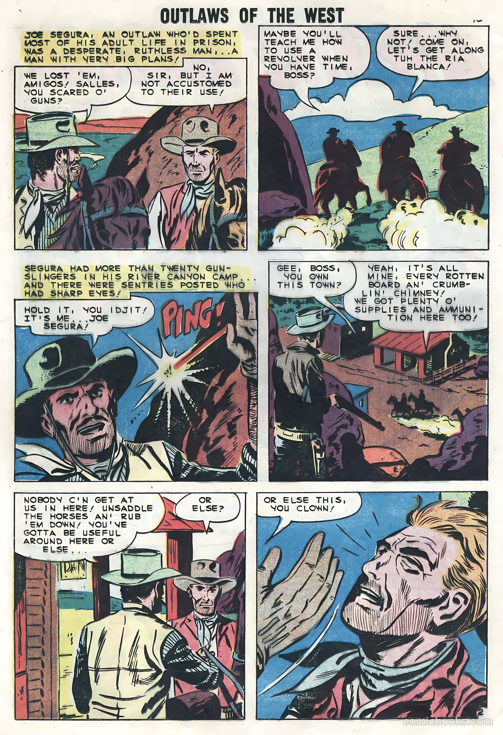 Outlaws of the West #22 (1959) — page 12 of 36