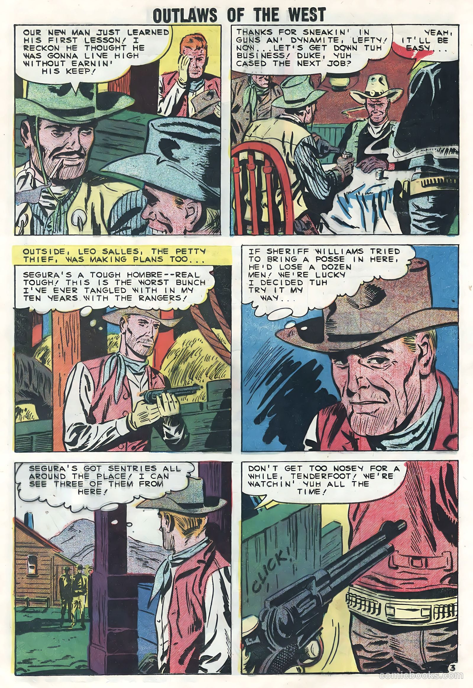 Outlaws of the West #22 (1959) — page 13 of 36