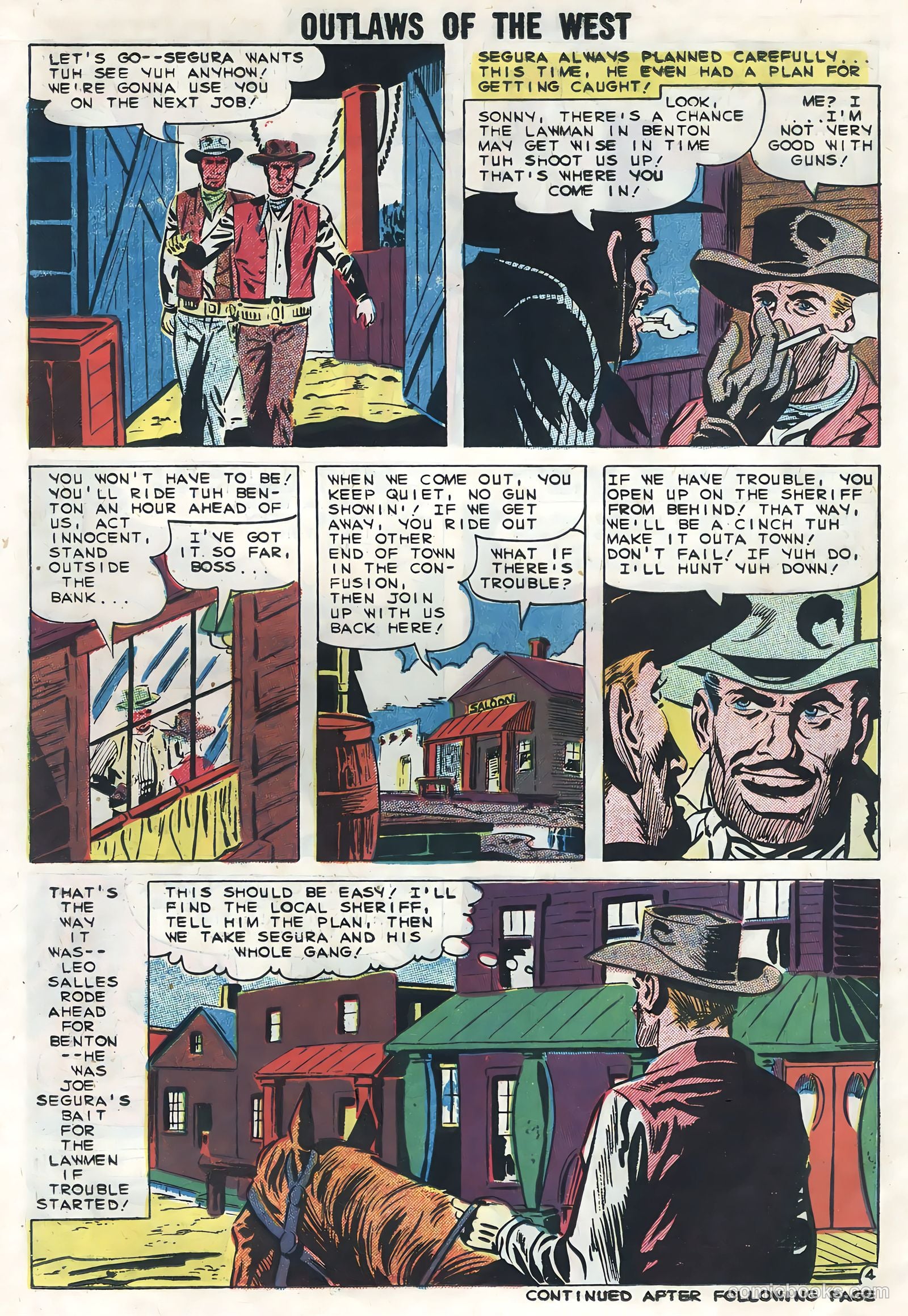 Outlaws of the West #22 (1959) — page 14 of 36