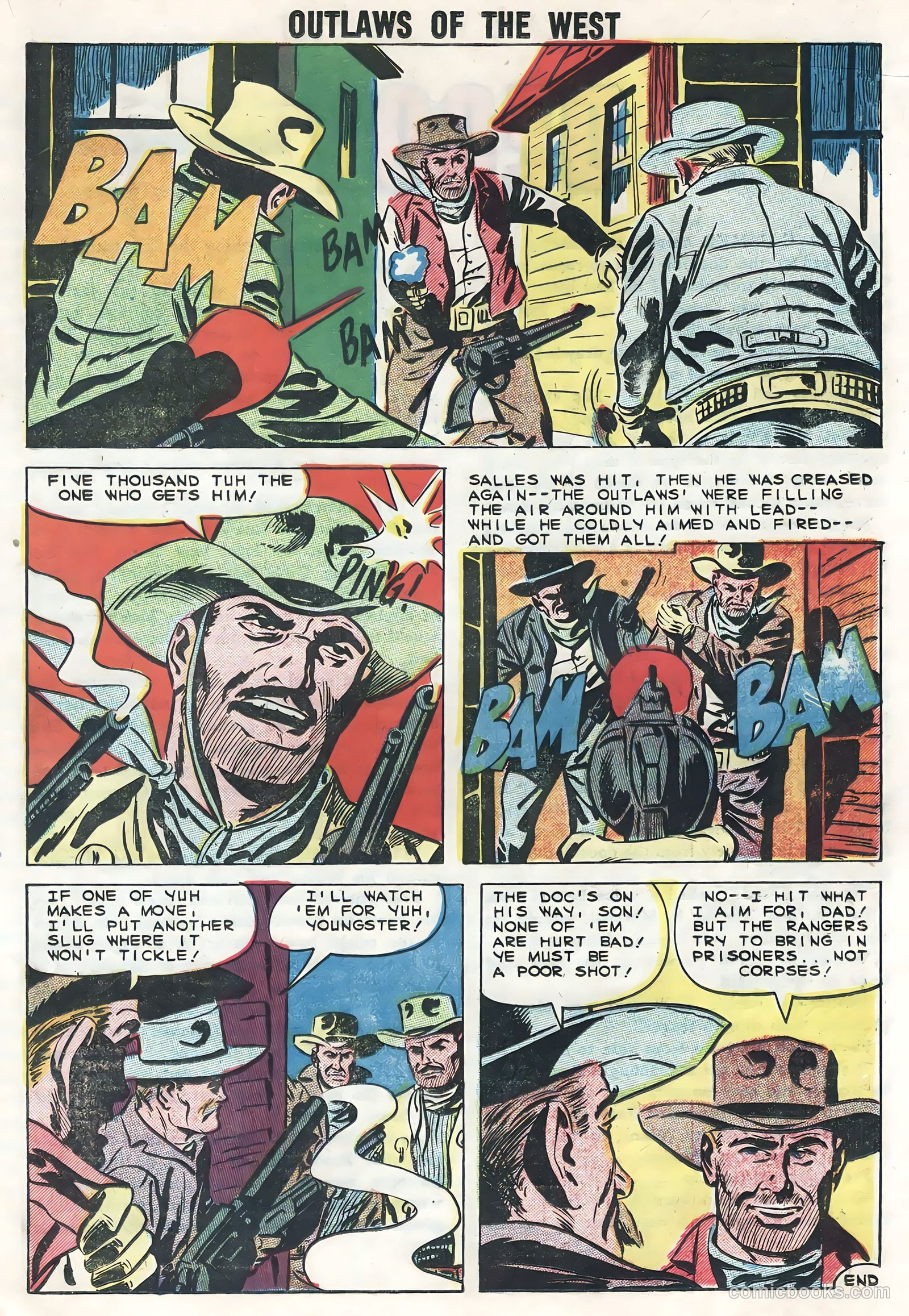 Outlaws of the West #22 (1959) — page 17 of 36