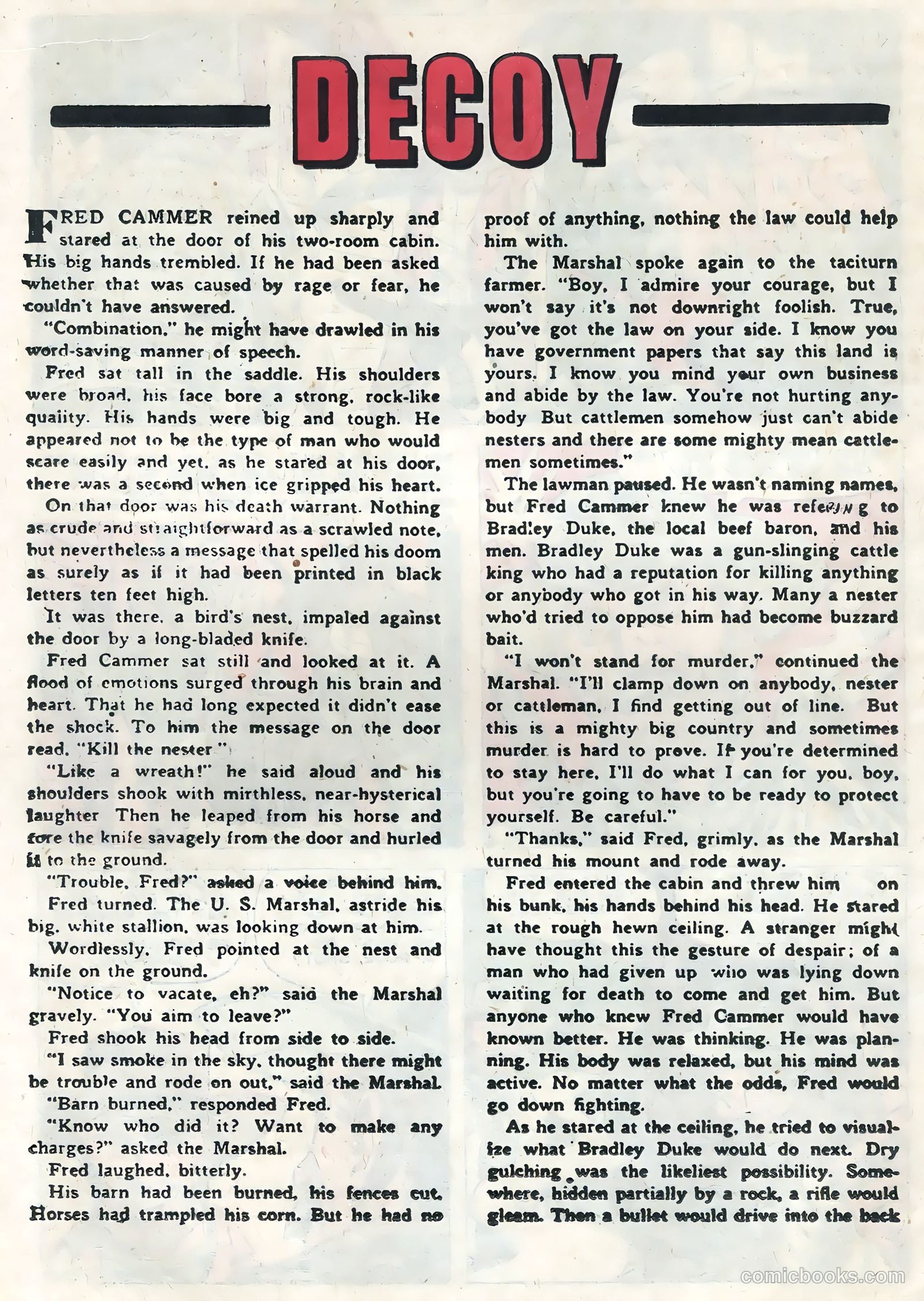 Outlaws of the West #22 (1959) — page 18 of 36