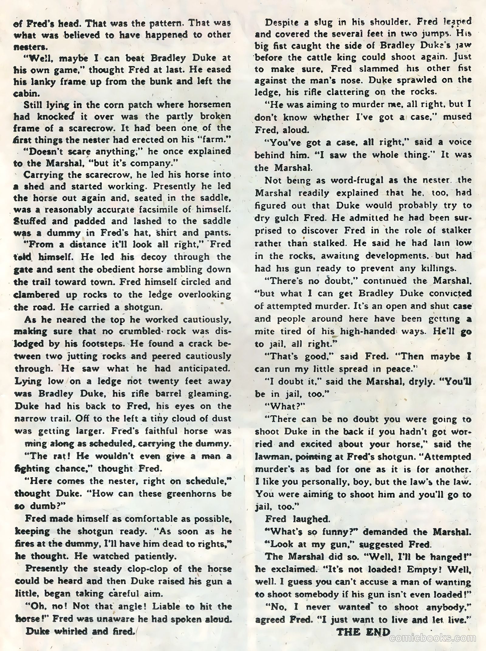 Outlaws of the West #22 (1959) — page 19 of 36