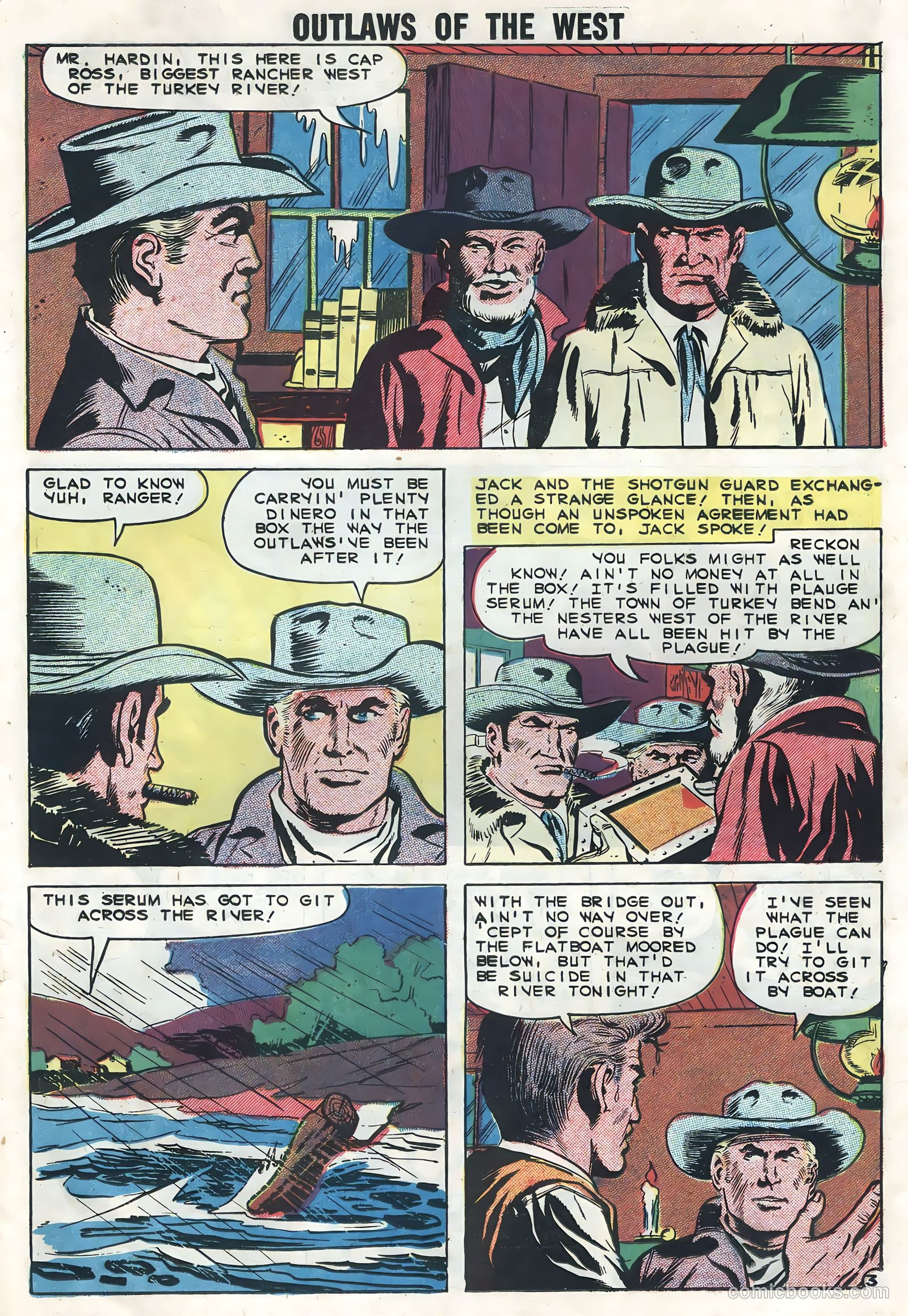 Outlaws of the West #22 (1959) — page 23 of 36