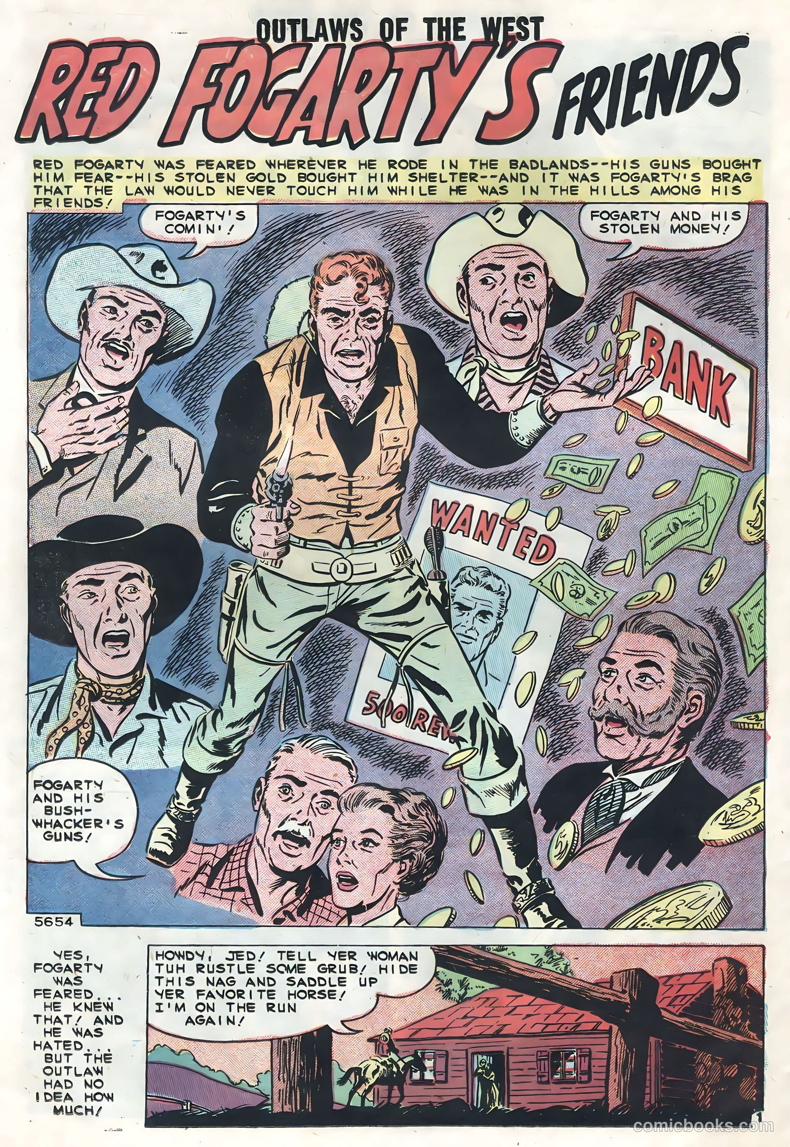 Outlaws of the West #22 (1959) — page 26 of 36