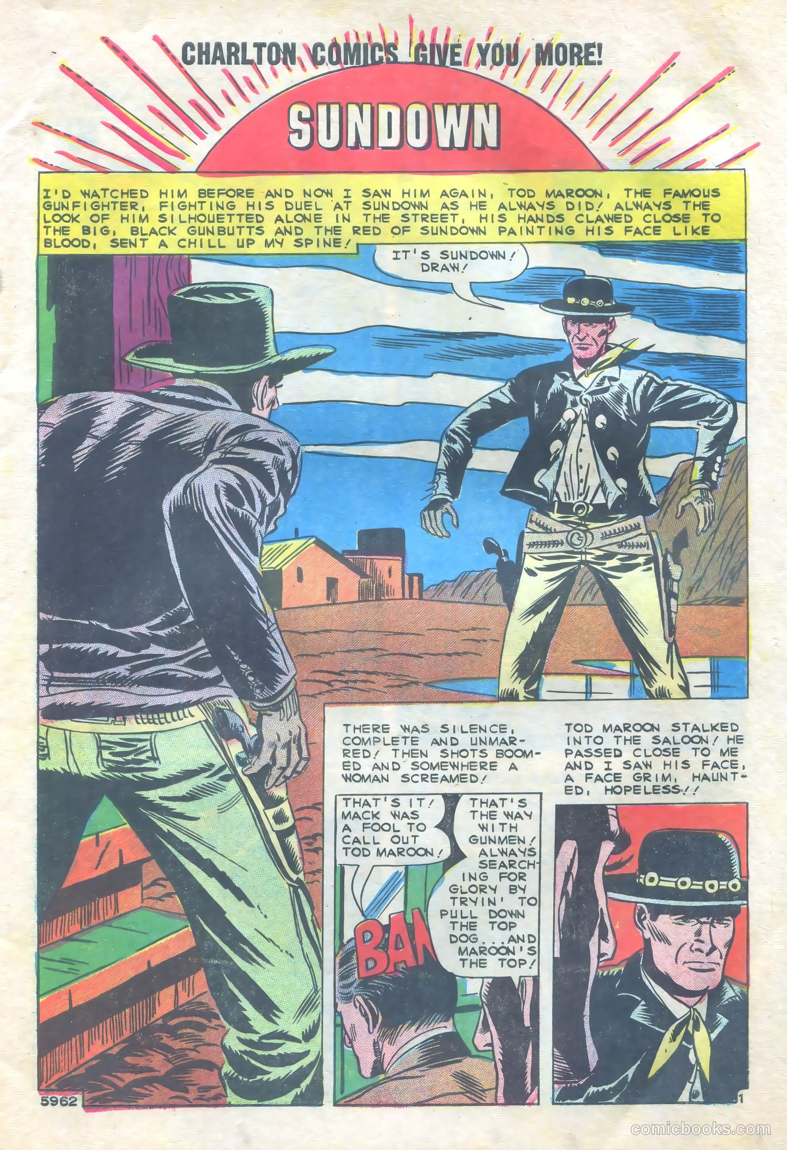 Outlaws of the West #23 (1960) — page 3 of 36