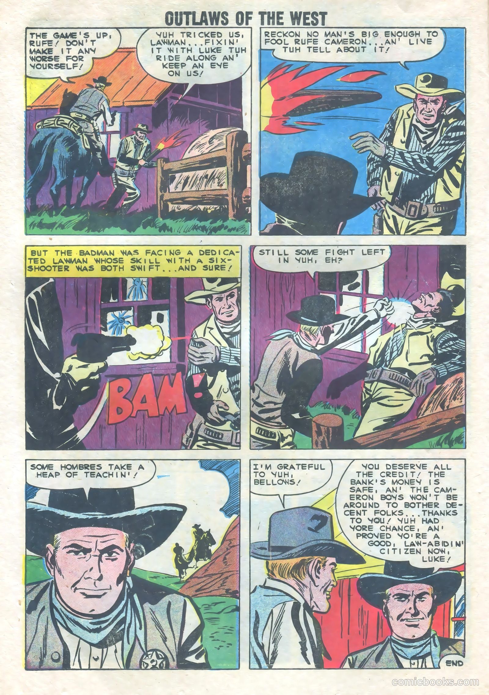 Outlaws of the West #23 (1960) — page 14 of 36