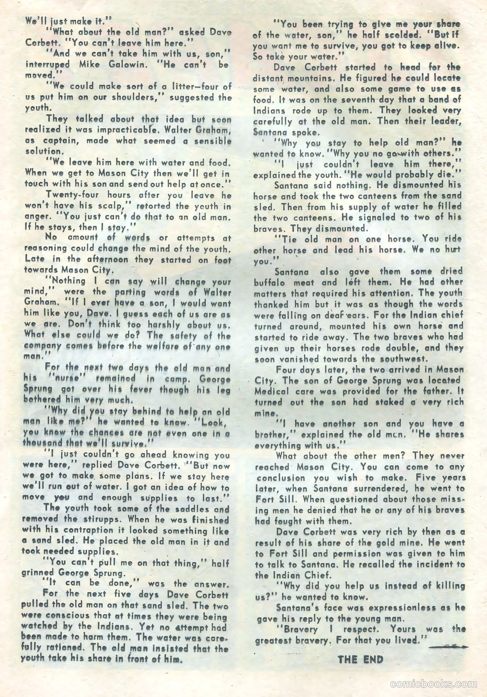 Outlaws of the West #23 (1960) — page 17 of 36