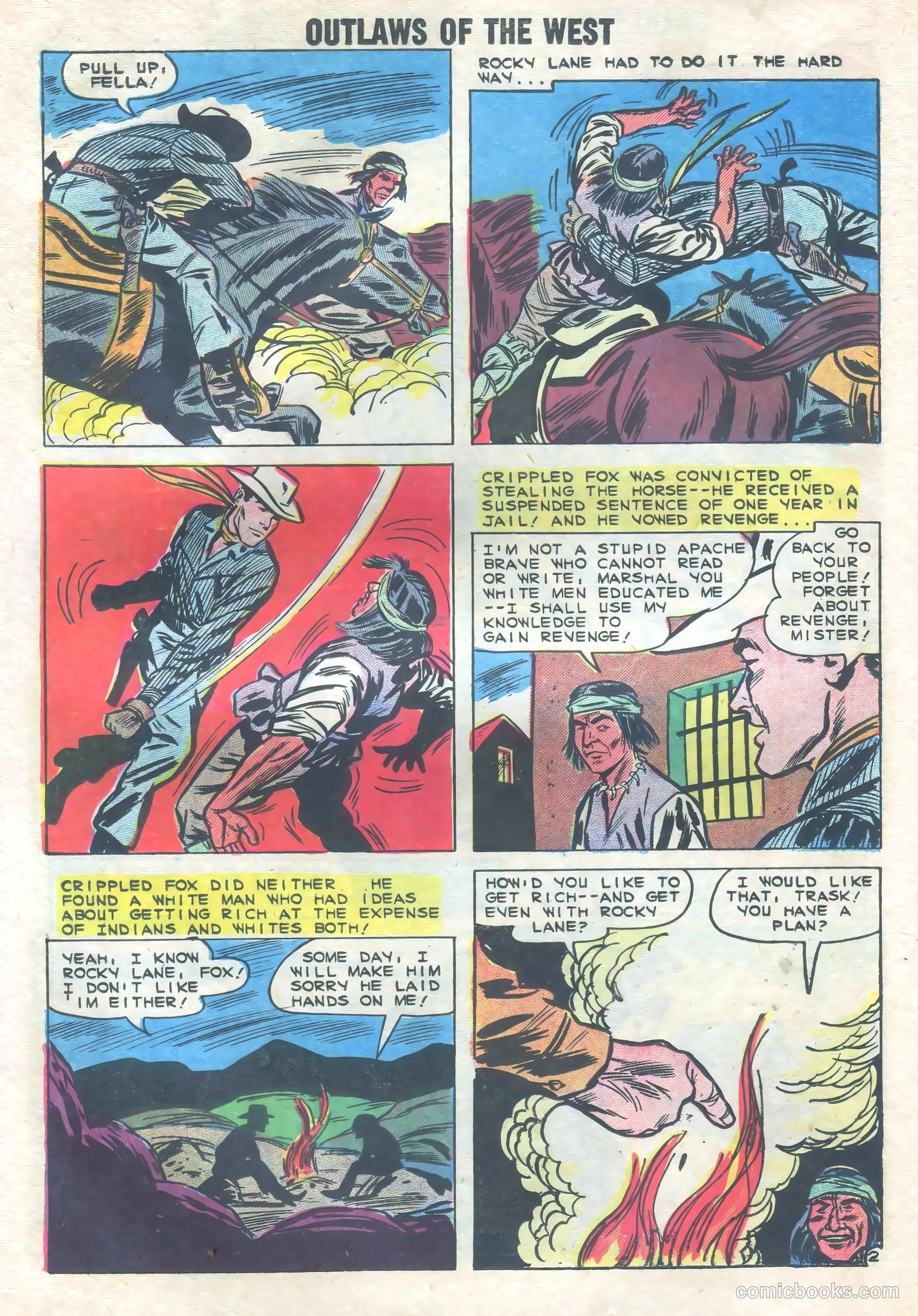 Outlaws of the West #23 (1960) — page 26 of 36
