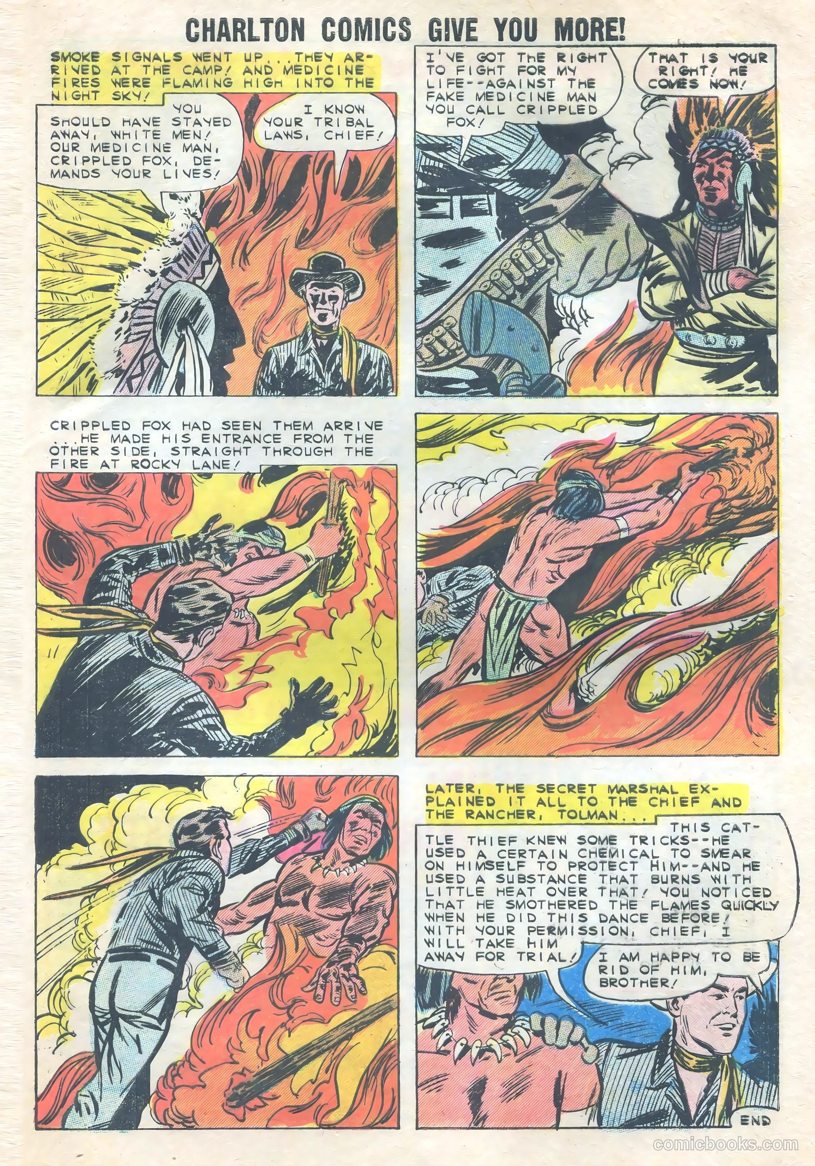 Outlaws of the West #23 (1960) — page 33 of 36