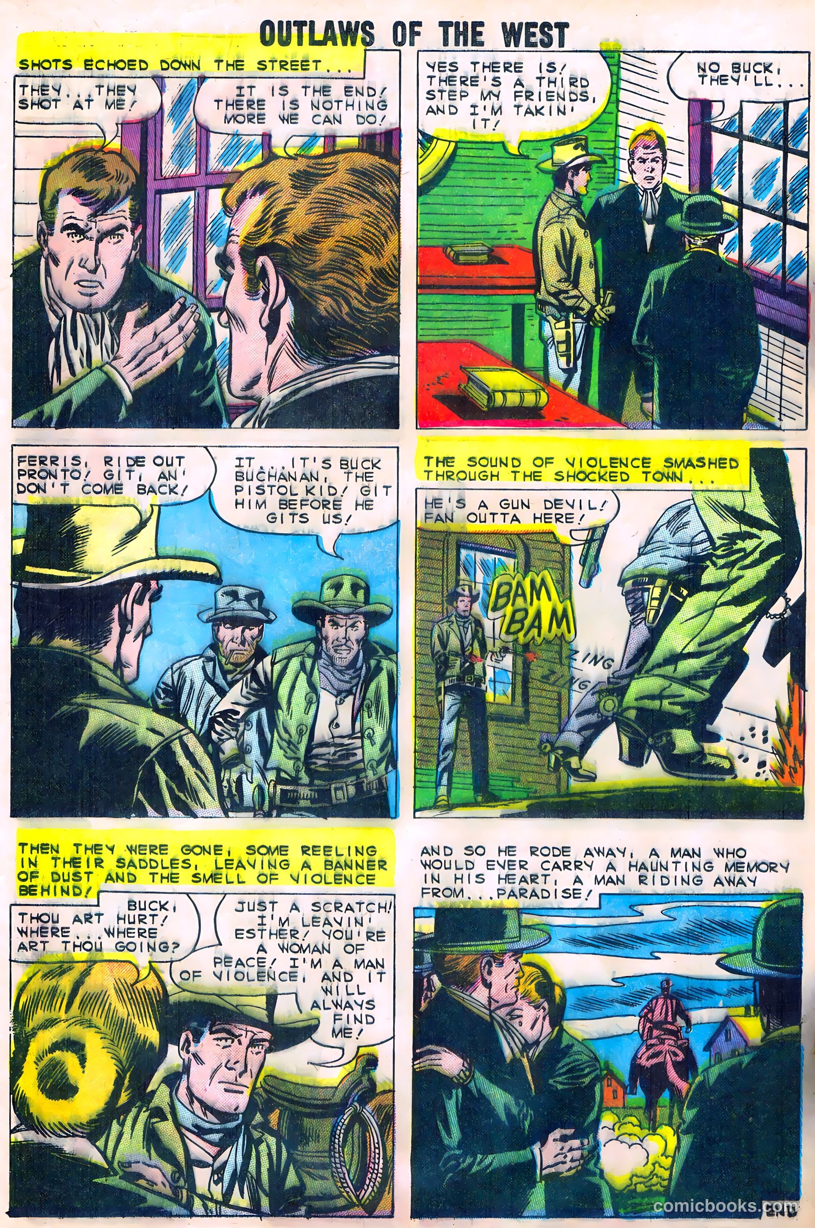 Outlaws of the West #24 (1960) — page 8 of 35