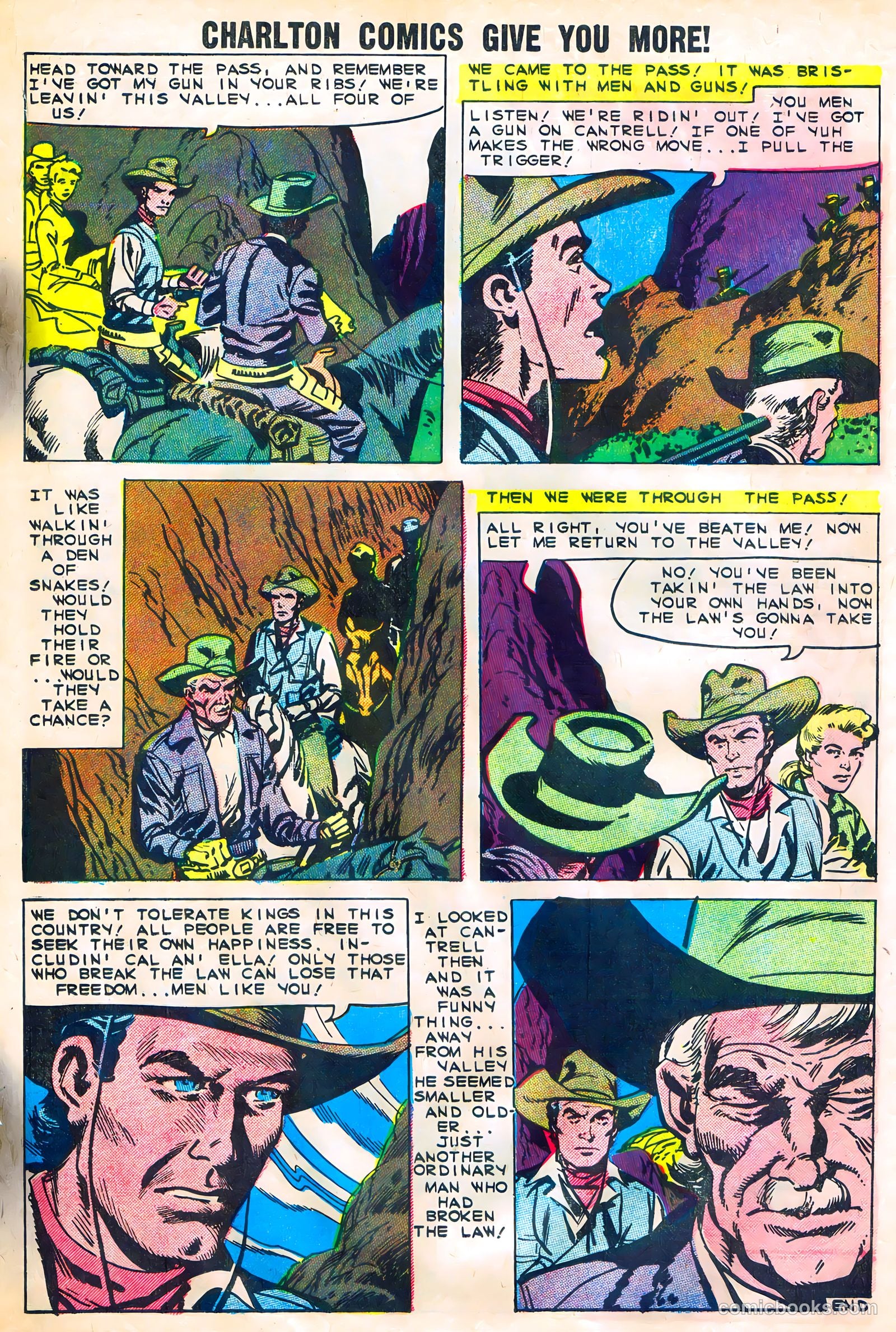 Outlaws of the West #24 (1960) — page 19 of 35