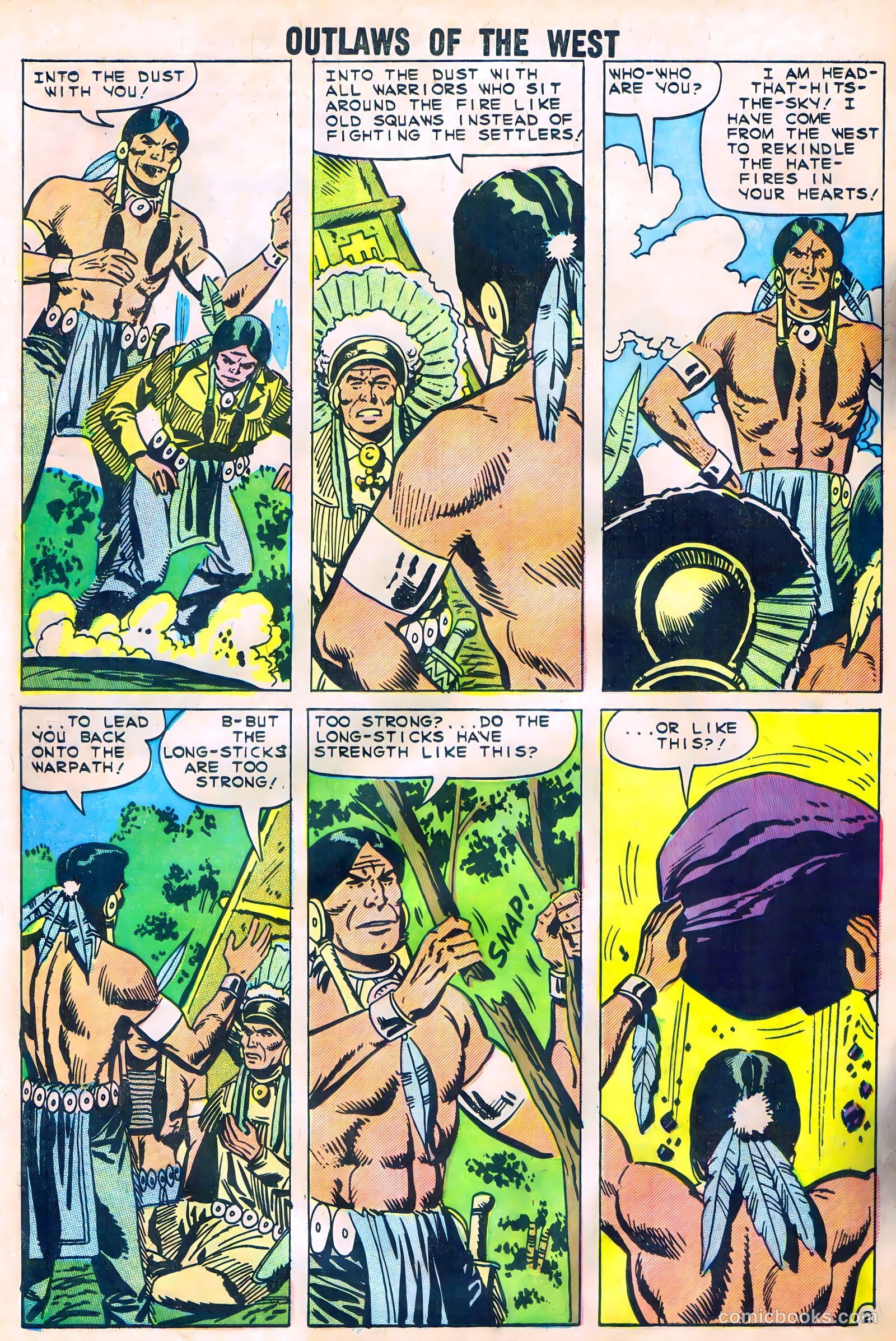 Outlaws of the West #24 (1960) — page 25 of 35