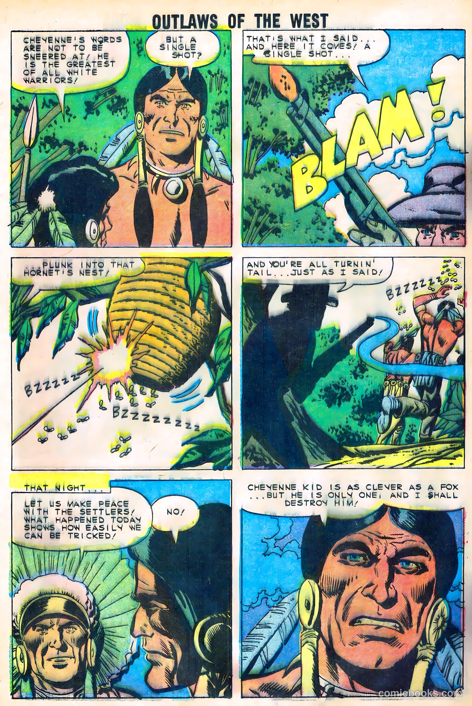 Outlaws of the West #24 (1960) — page 27 of 35