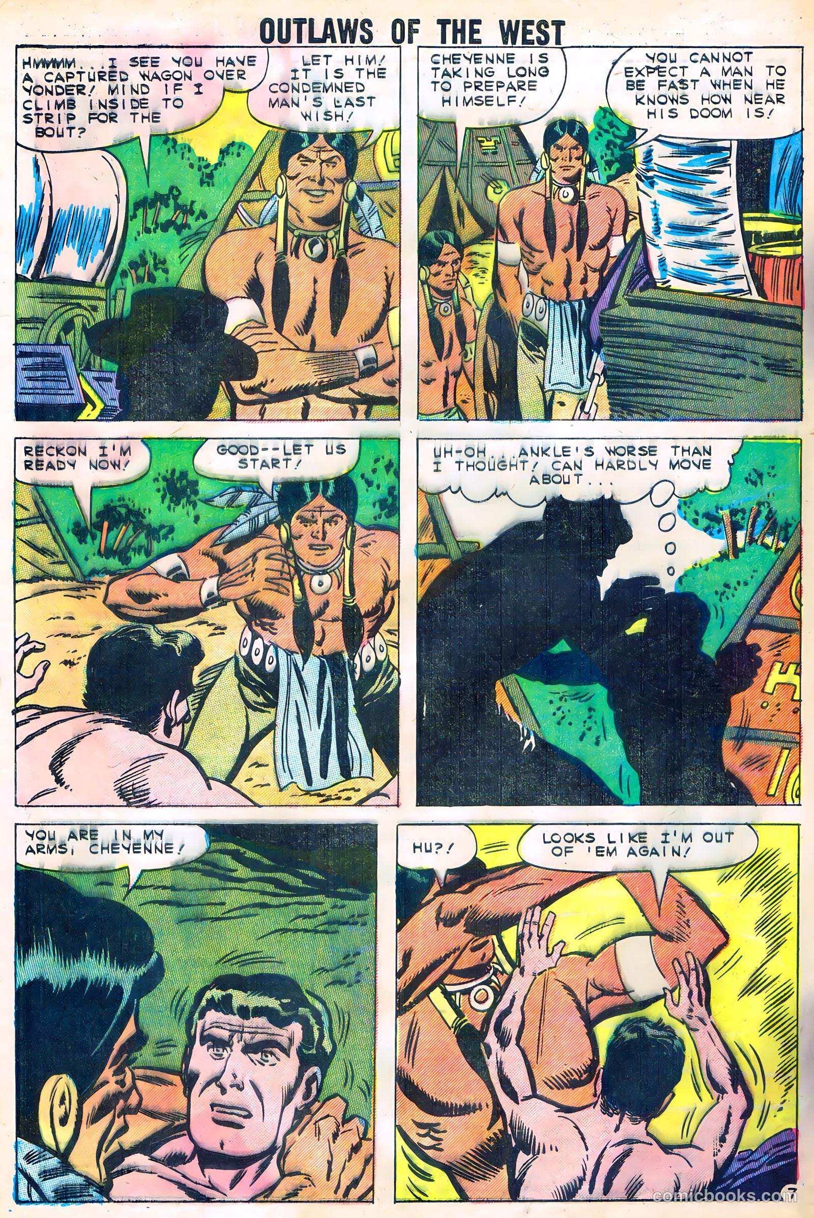Outlaws of the West #24 (1960) — page 31 of 35