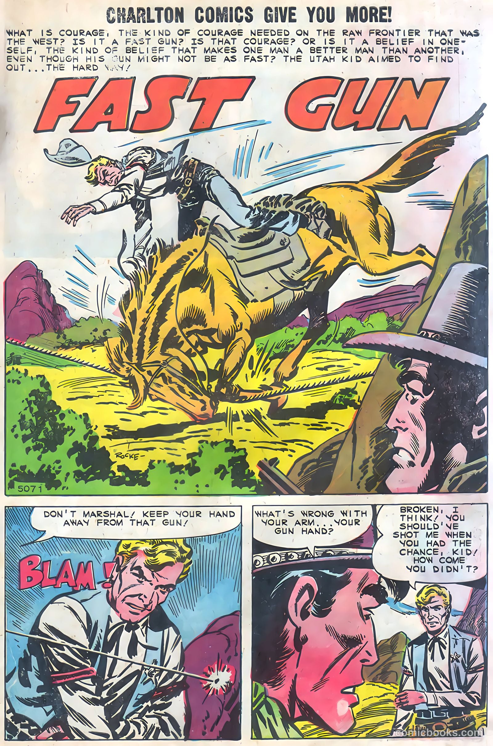 Outlaws of the West #25 (1960) — page 3 of 36