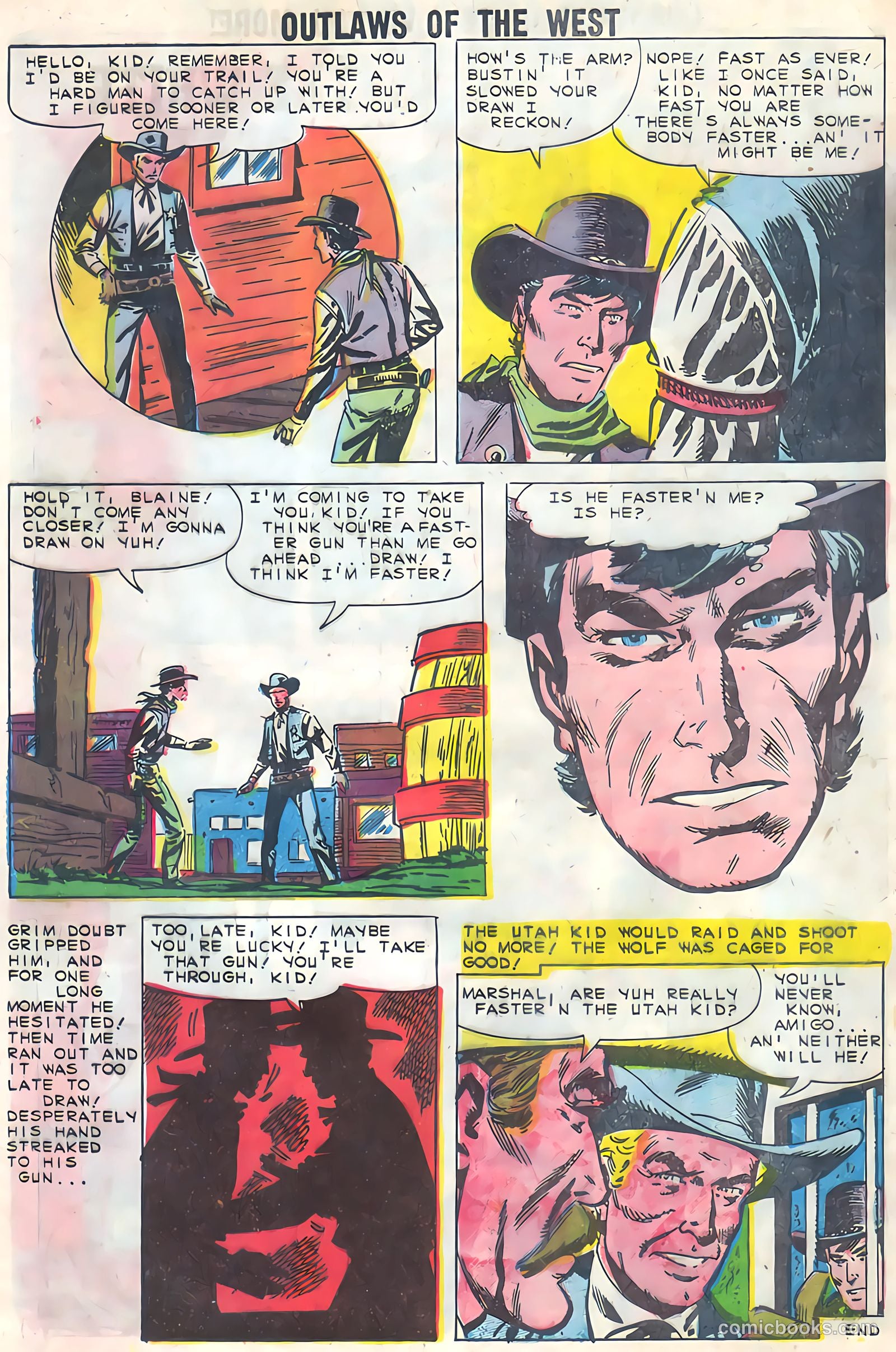 Outlaws of the West #25 (1960) — page 8 of 36