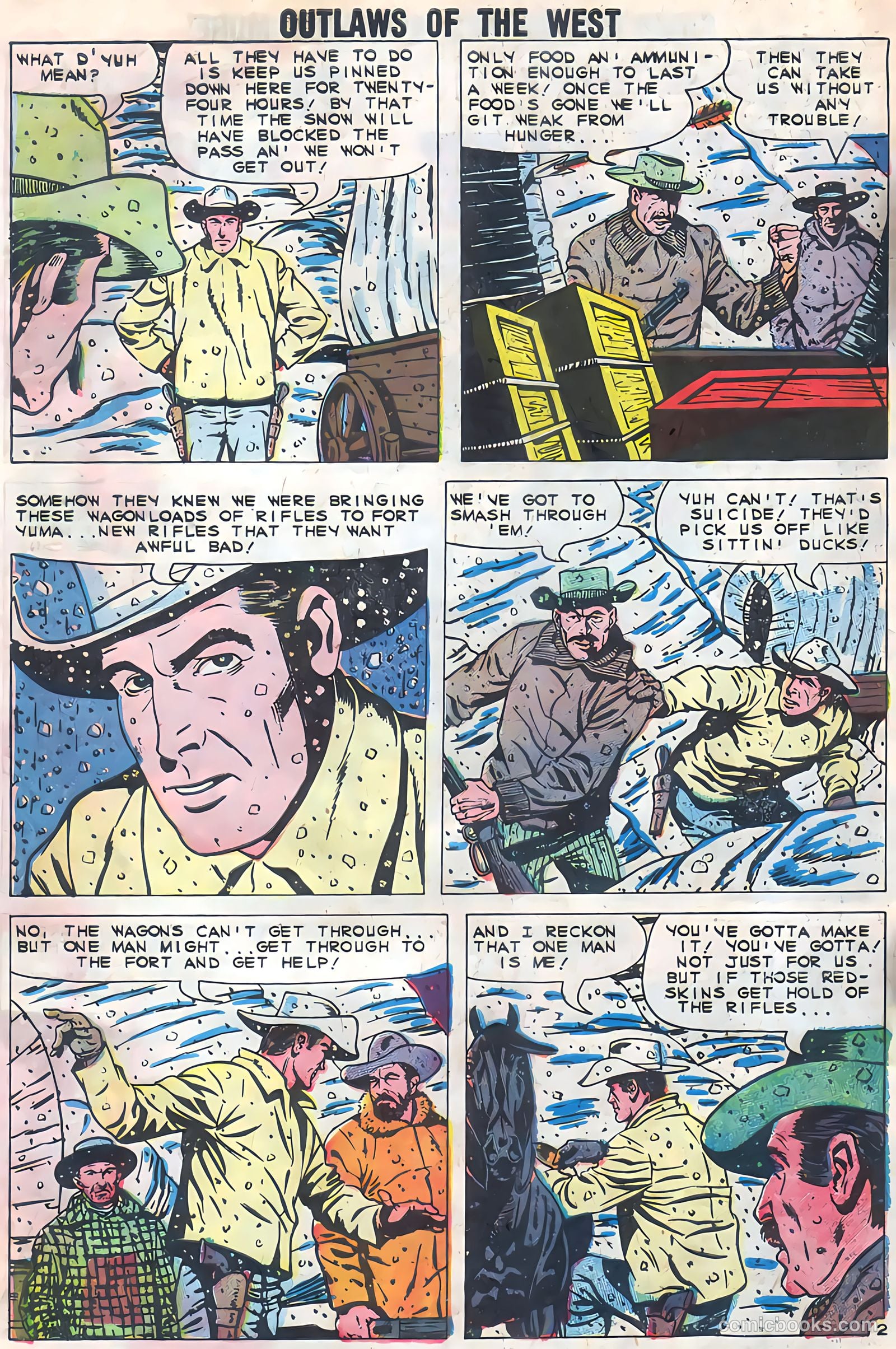Outlaws of the West #25 (1960) — page 10 of 36