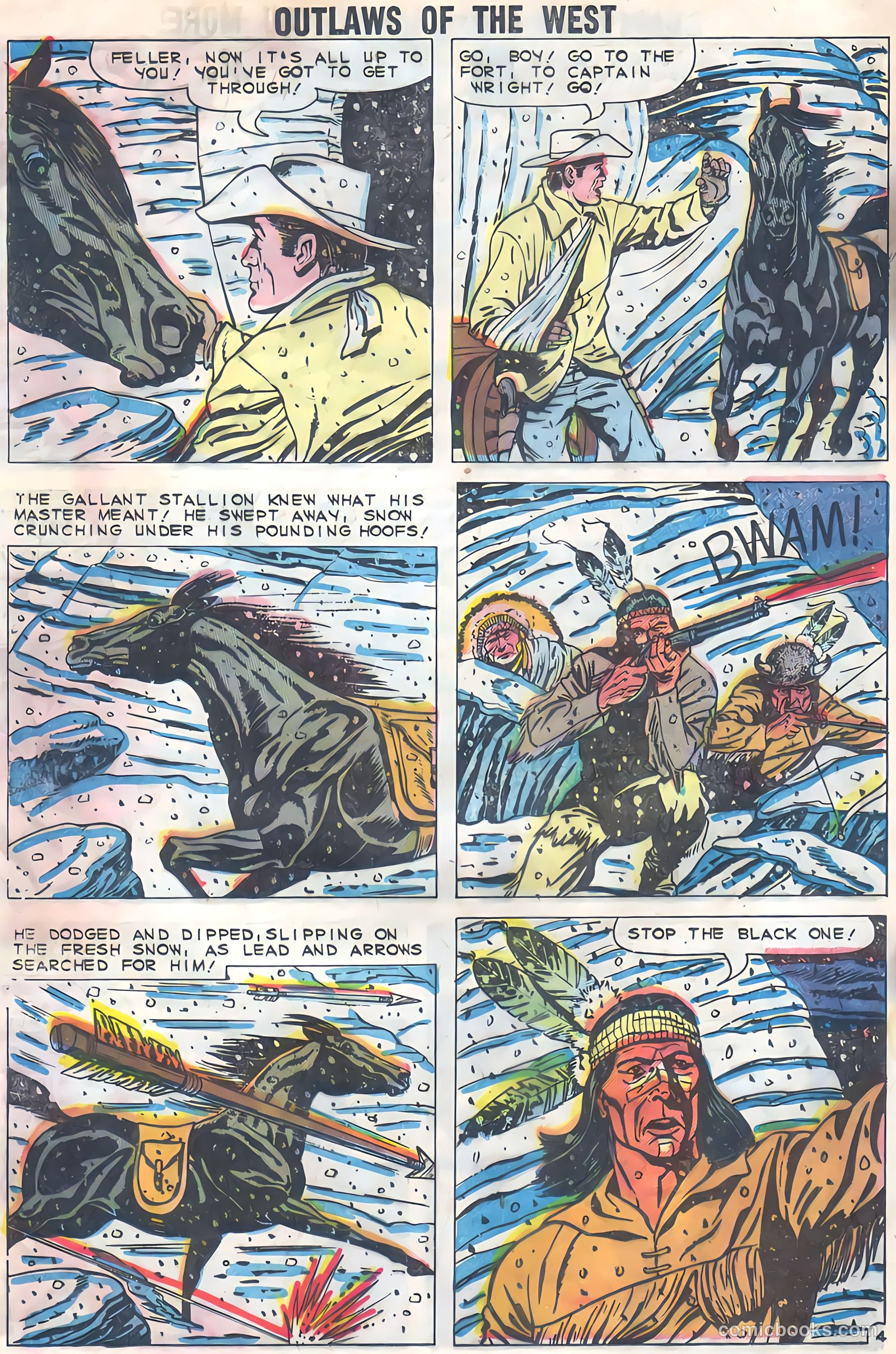 Outlaws of the West #25 (1960) — page 12 of 36