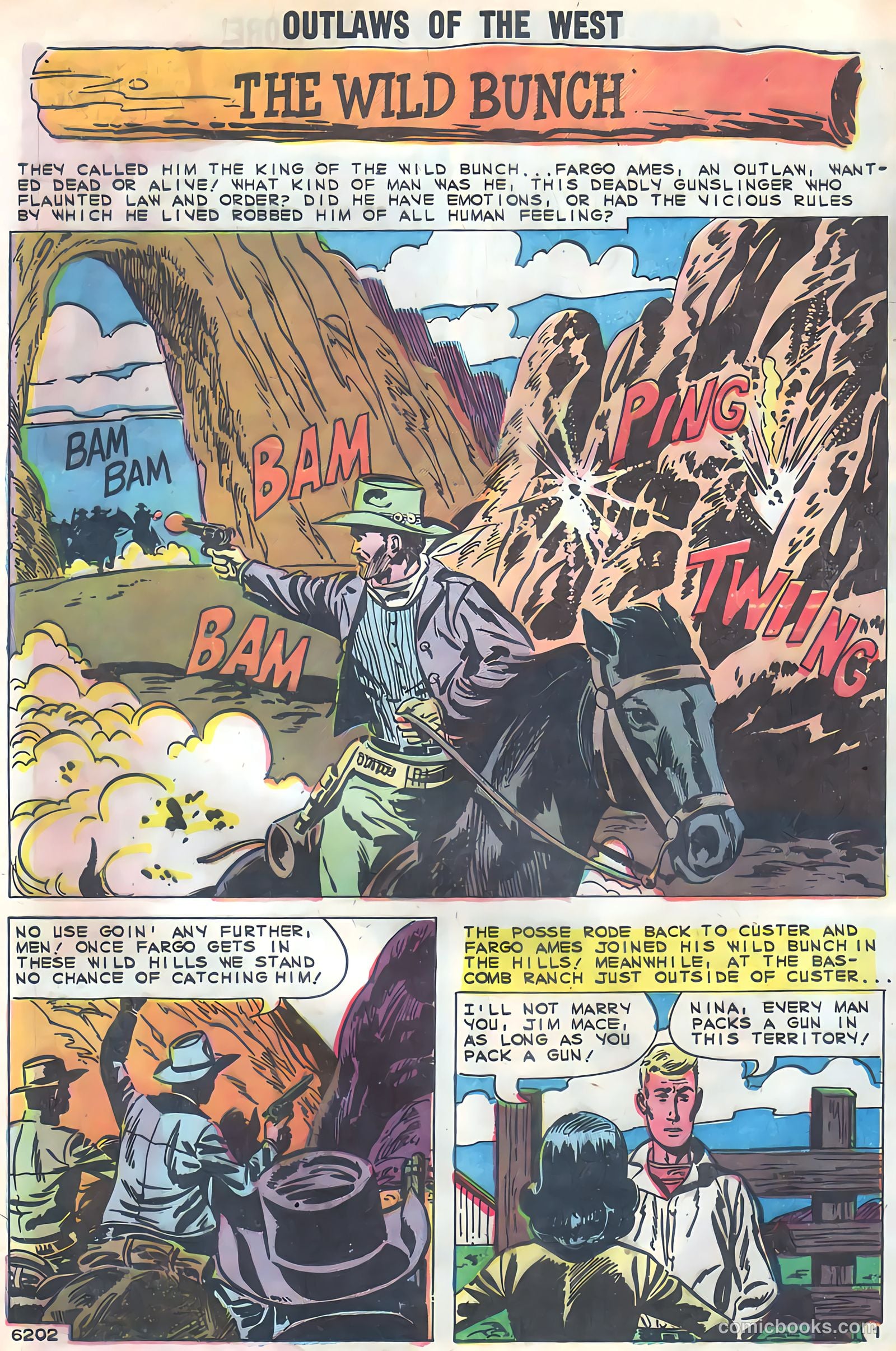 Outlaws of the West #25 (1960) — page 28 of 36