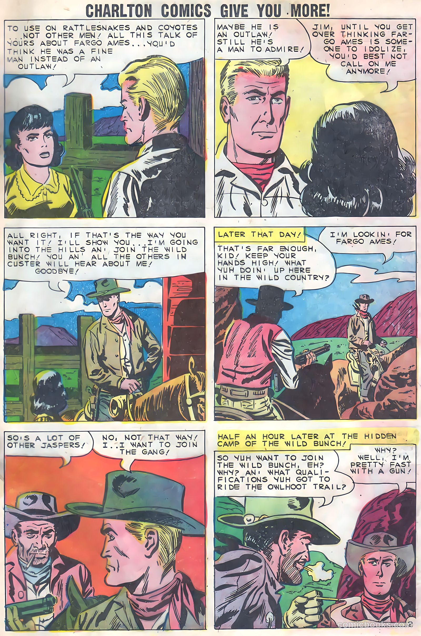 Outlaws of the West #25 (1960) — page 29 of 36