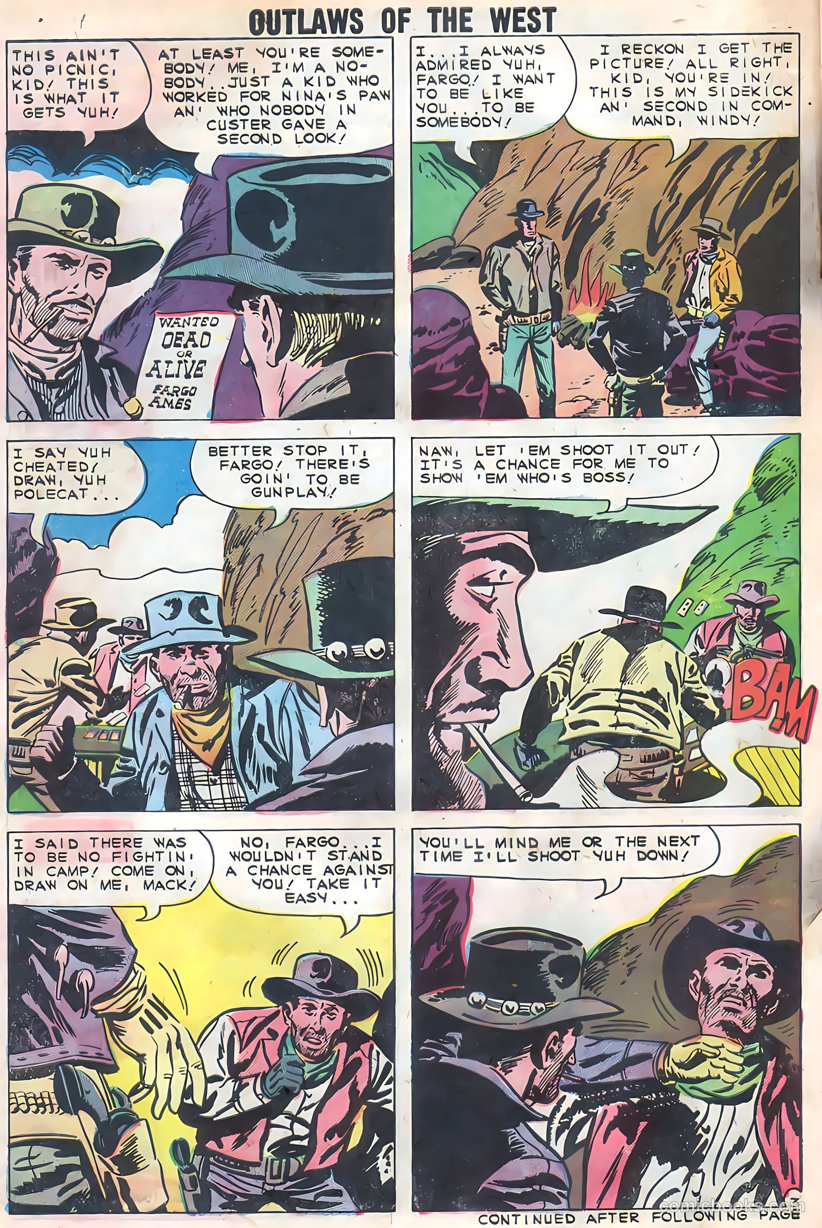 Outlaws of the West #25 (1960) — page 30 of 36