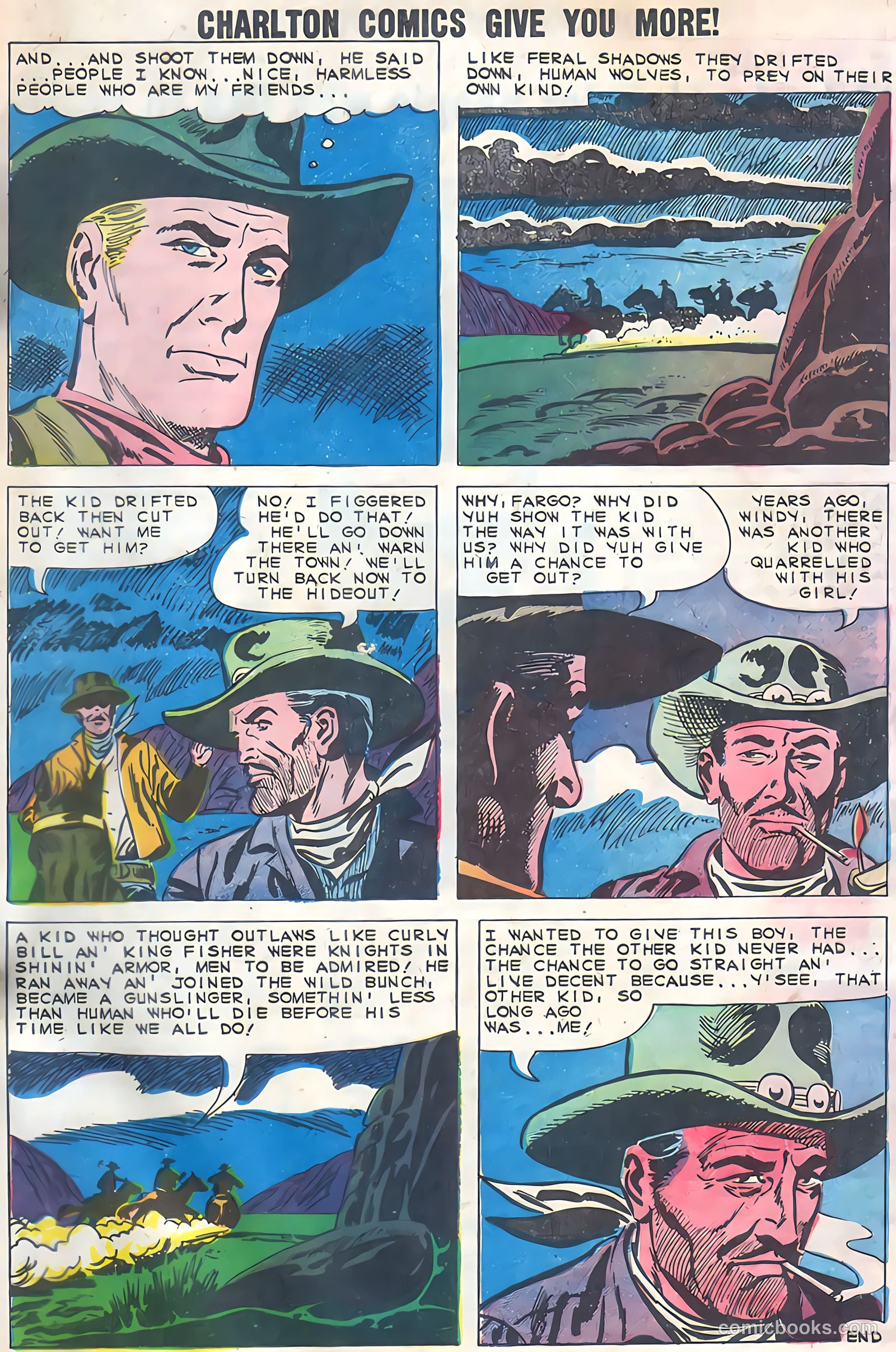 Outlaws of the West #25 (1960) — page 33 of 36