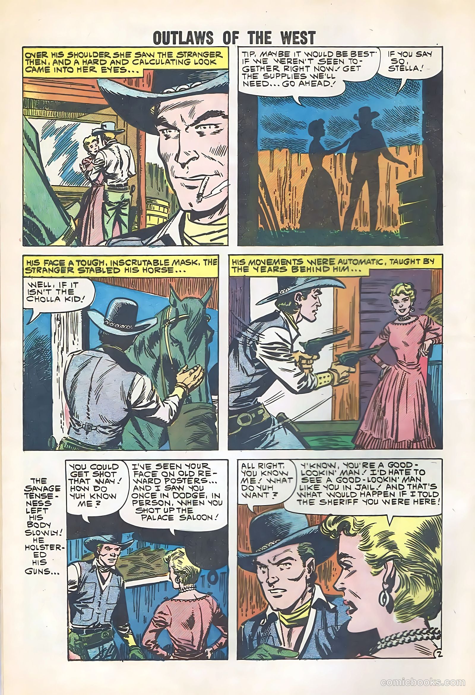 Outlaws of the West #26 (1960) — page 4 of 36