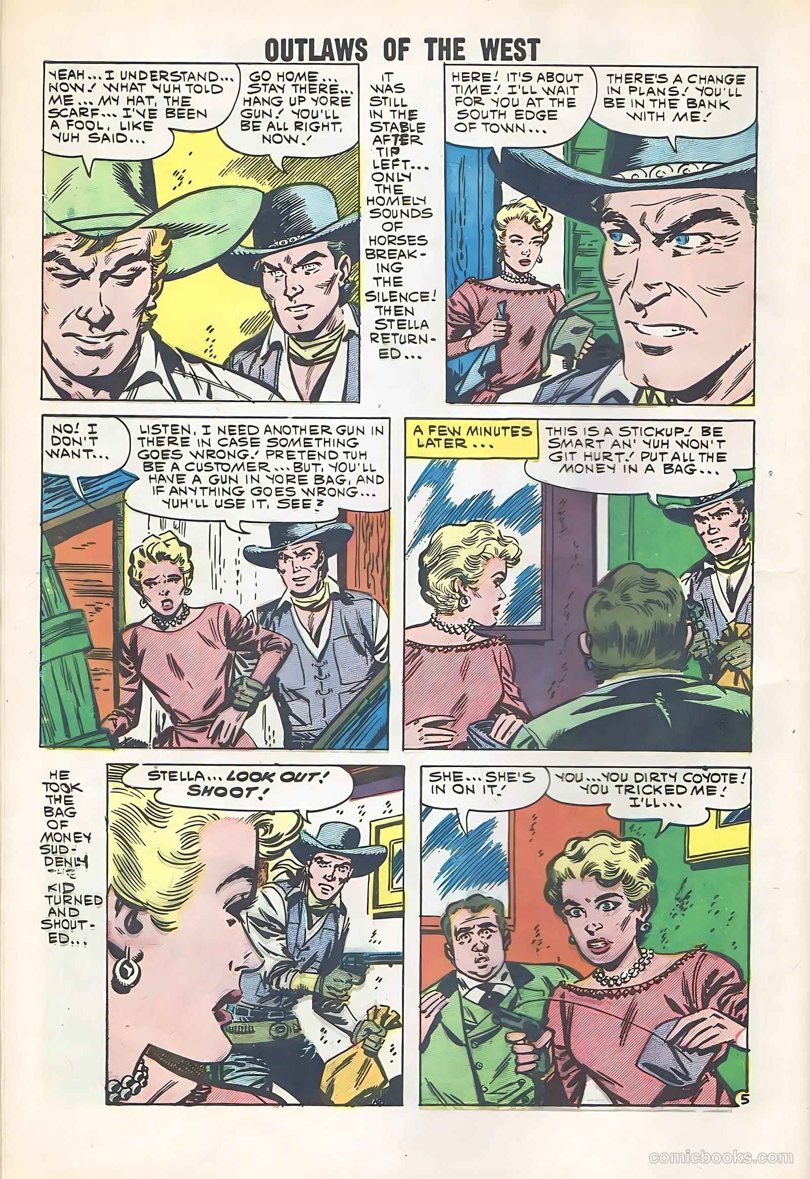 Outlaws of the West #26 (1960) — page 8 of 36