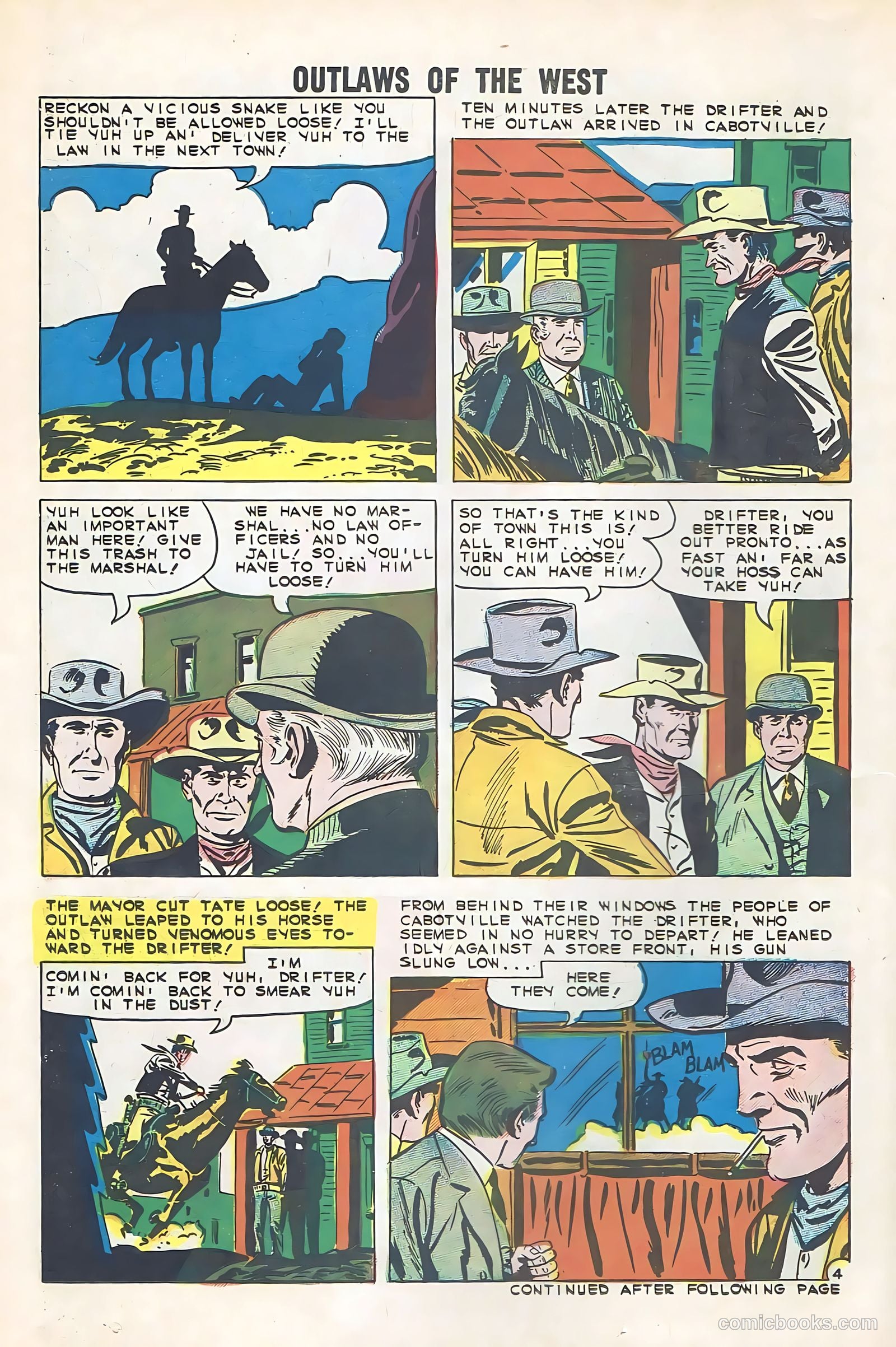 Outlaws of the West #26 (1960) — page 14 of 36