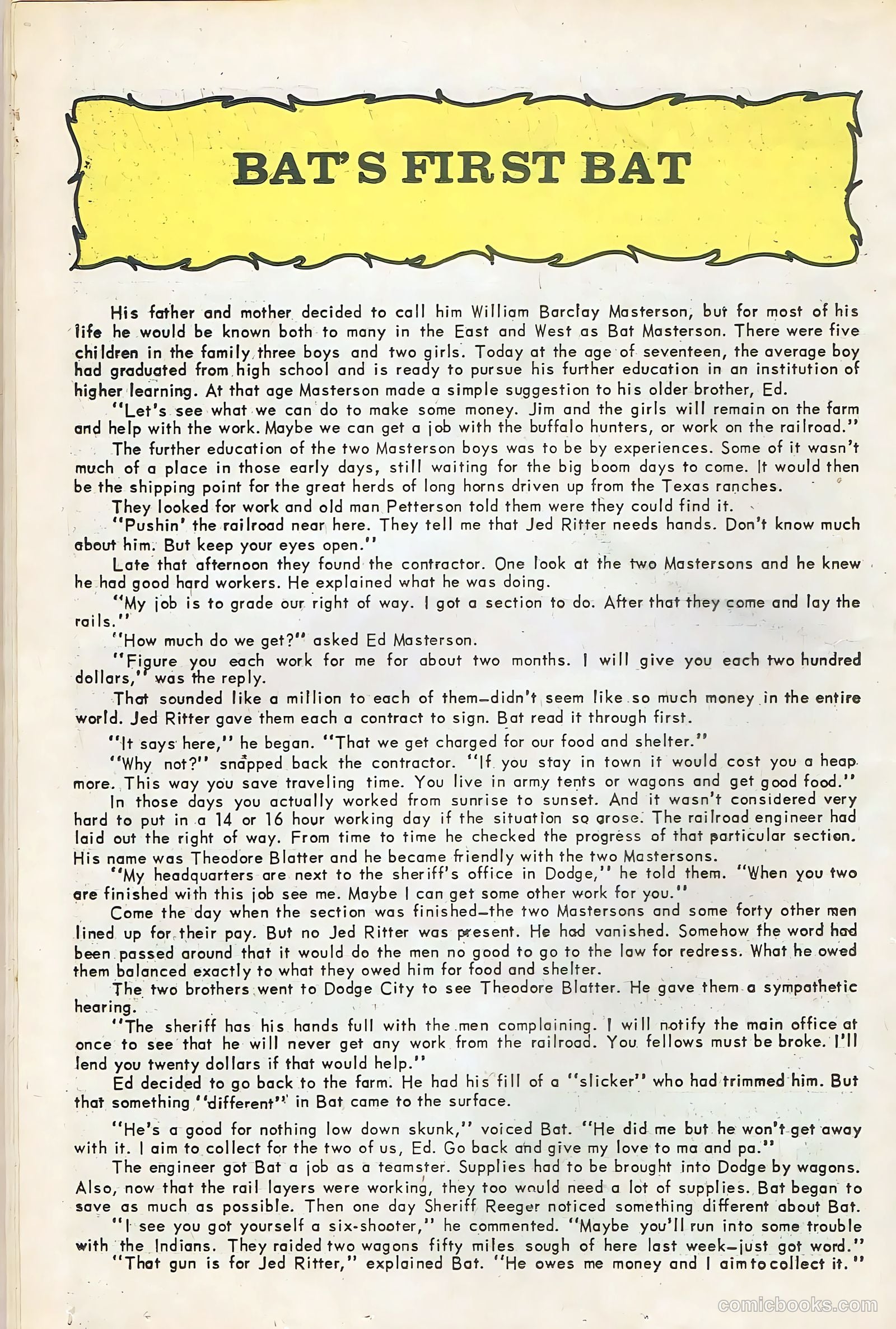 Outlaws of the West #26 (1960) — page 18 of 36