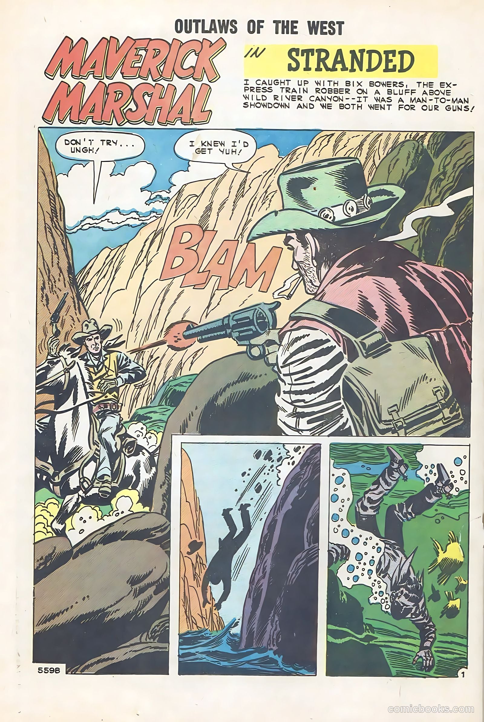 Outlaws of the West #26 (1960) — page 20 of 36