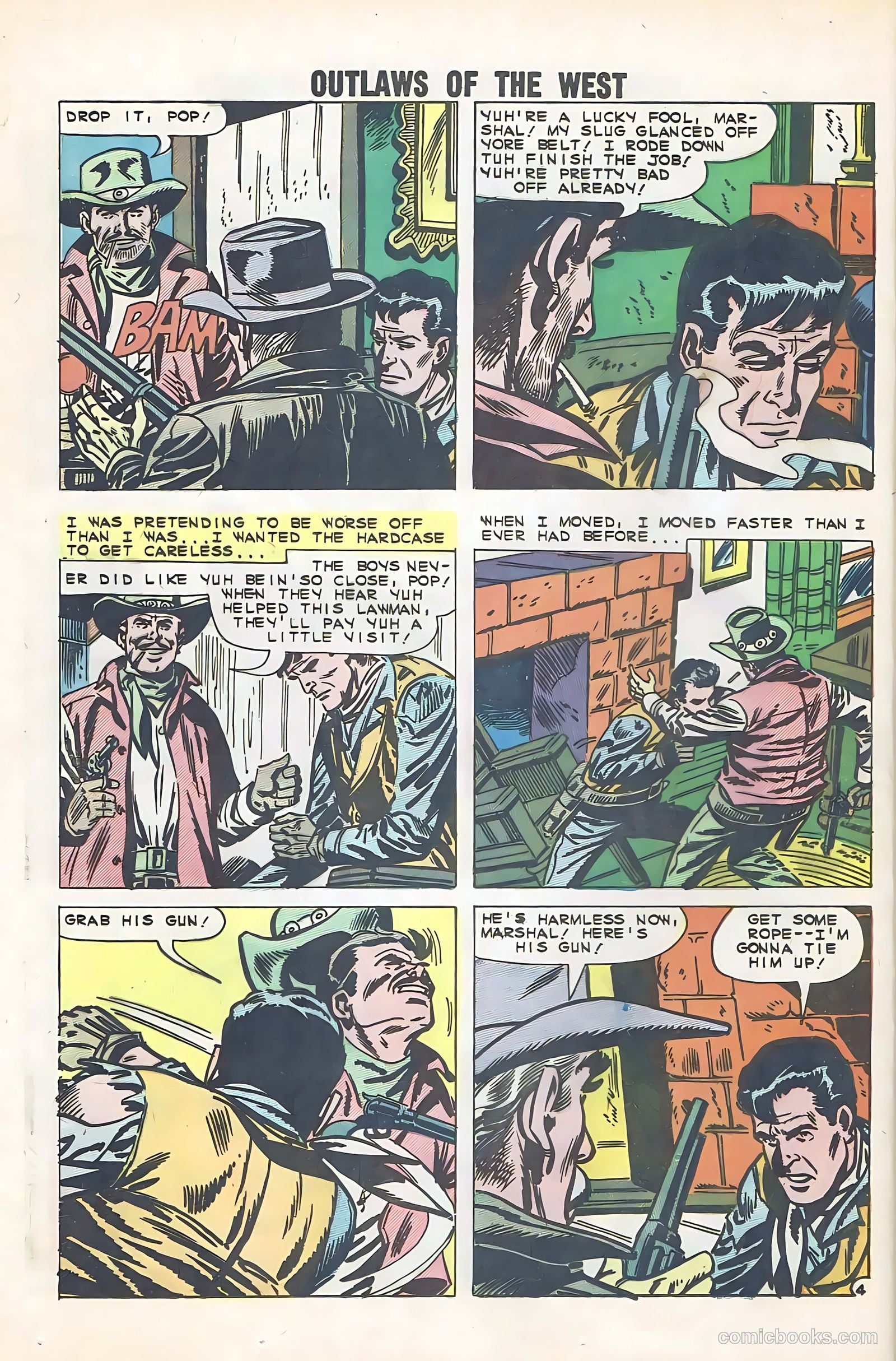 Outlaws of the West #26 (1960) — page 24 of 36