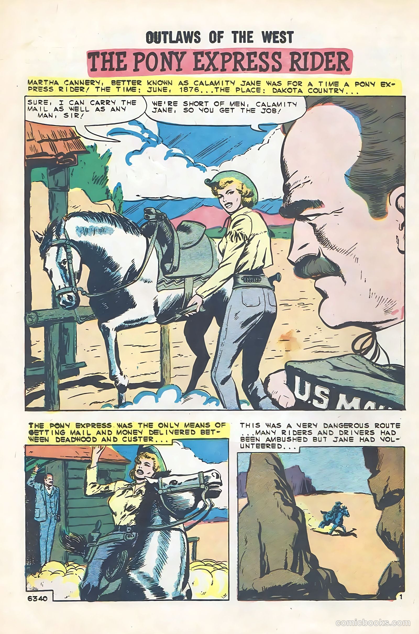 Outlaws of the West #26 (1960) — page 26 of 36