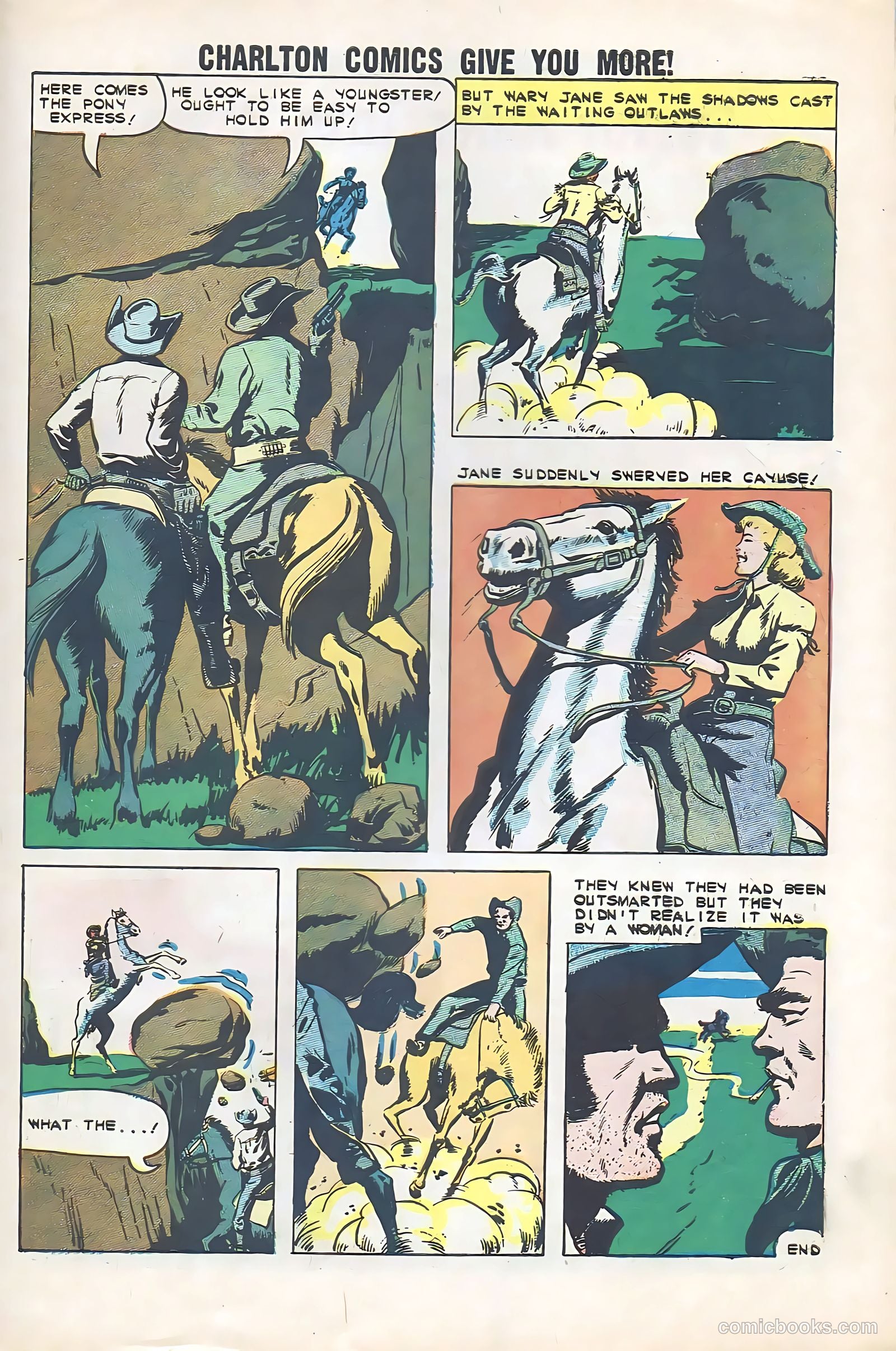 Outlaws of the West #26 (1960) — page 27 of 36