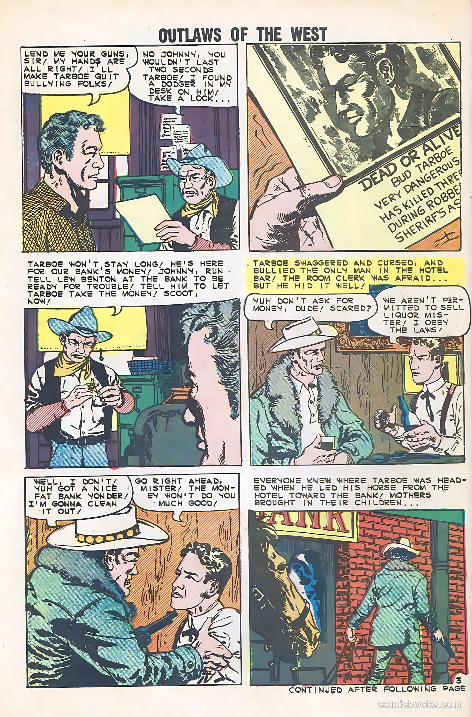 Outlaws of the West #26 (1960) — page 30 of 36