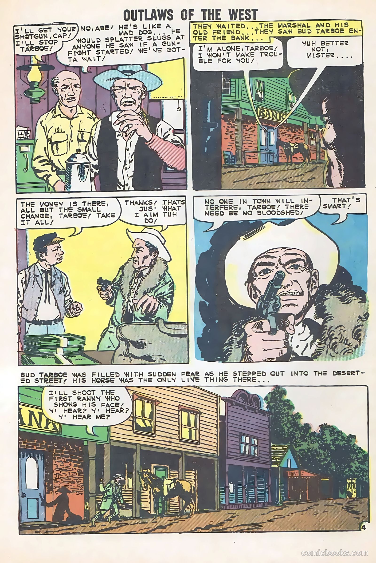 Outlaws of the West #26 (1960) — page 32 of 36
