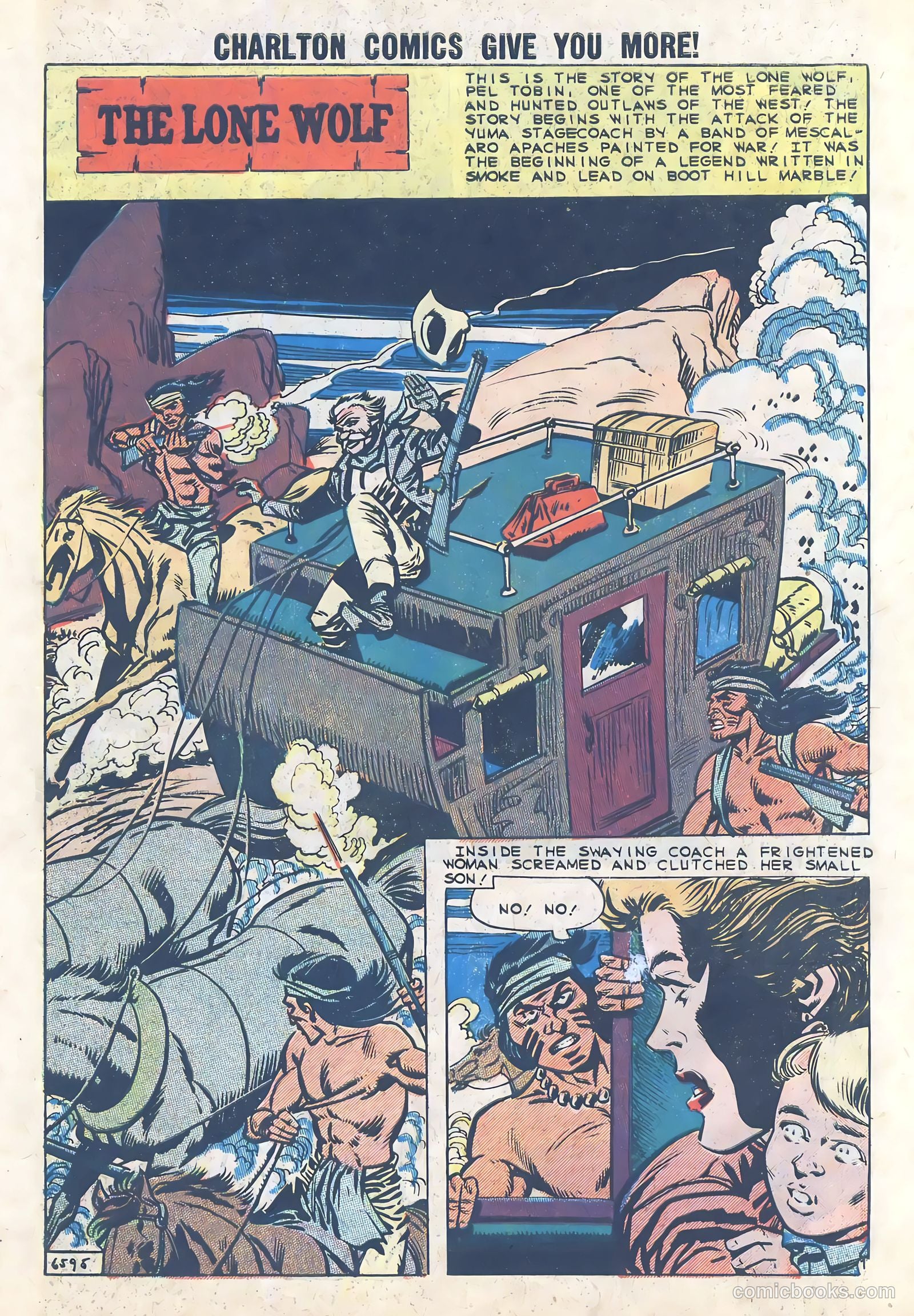 Outlaws of the West #29 (1960) — page 3 of 36