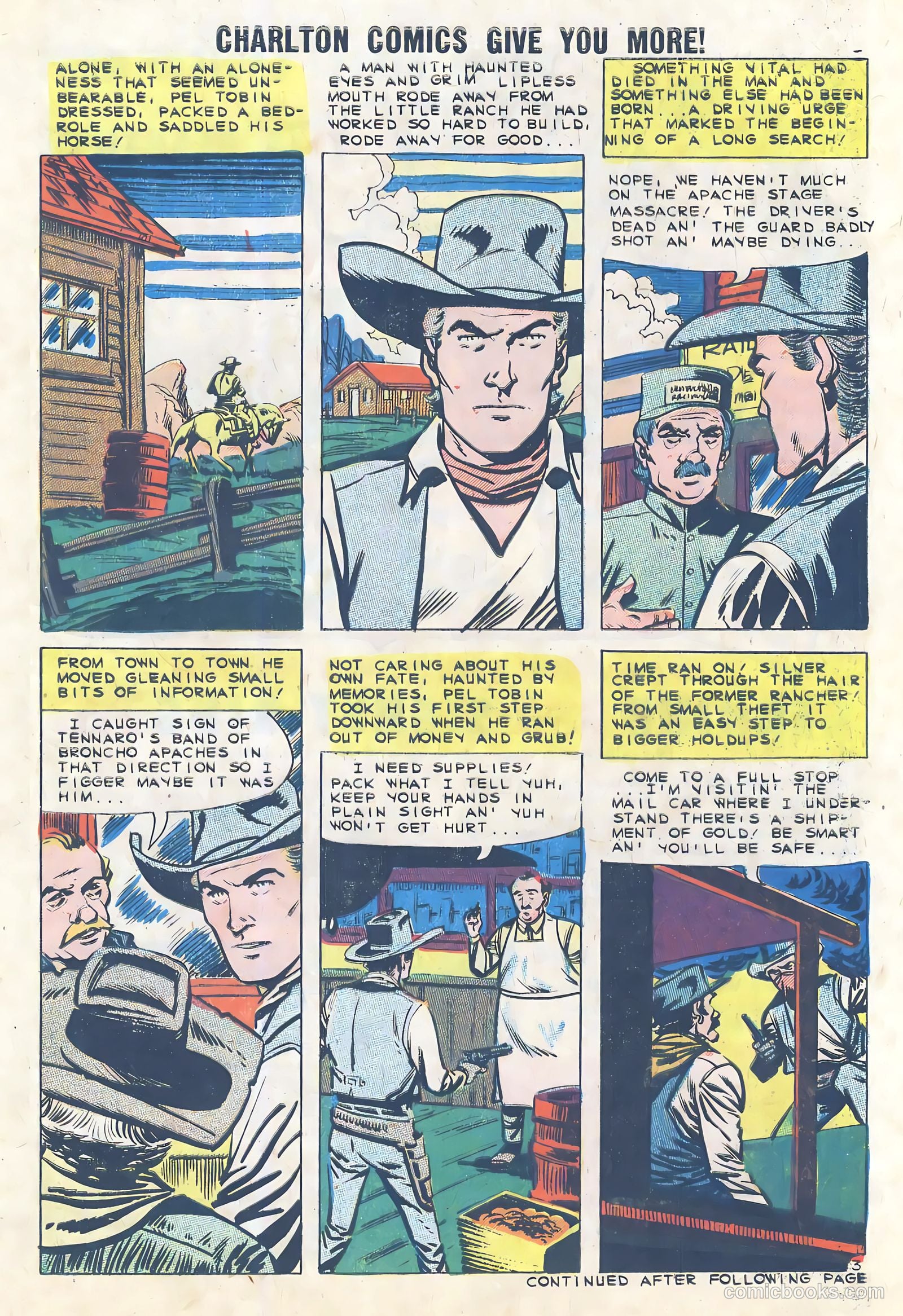 Outlaws of the West #29 (1960) — page 5 of 36