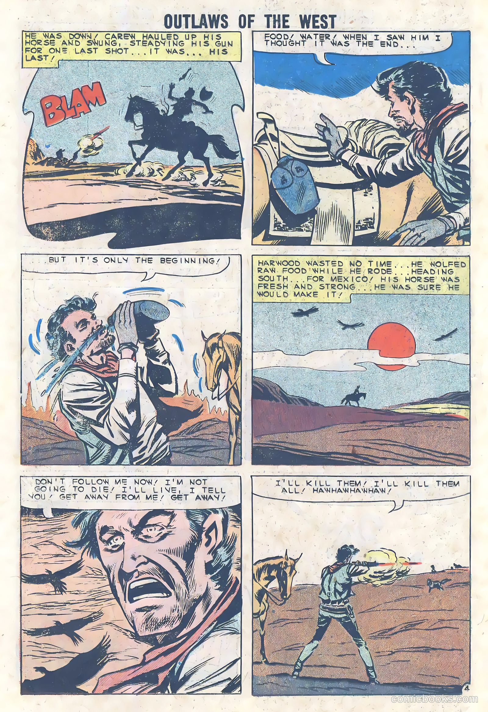 Outlaws of the West #29 (1960) — page 18 of 36