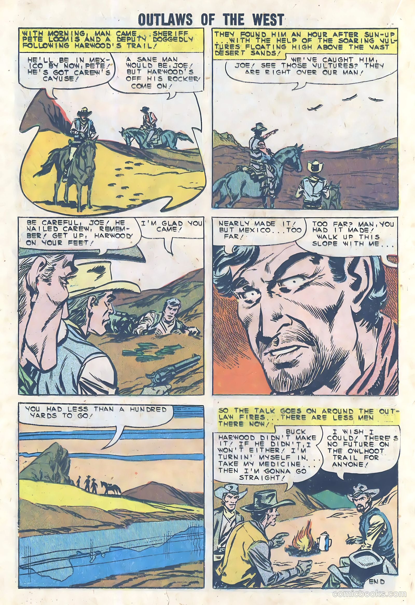 Outlaws of the West #29 (1960) — page 20 of 36