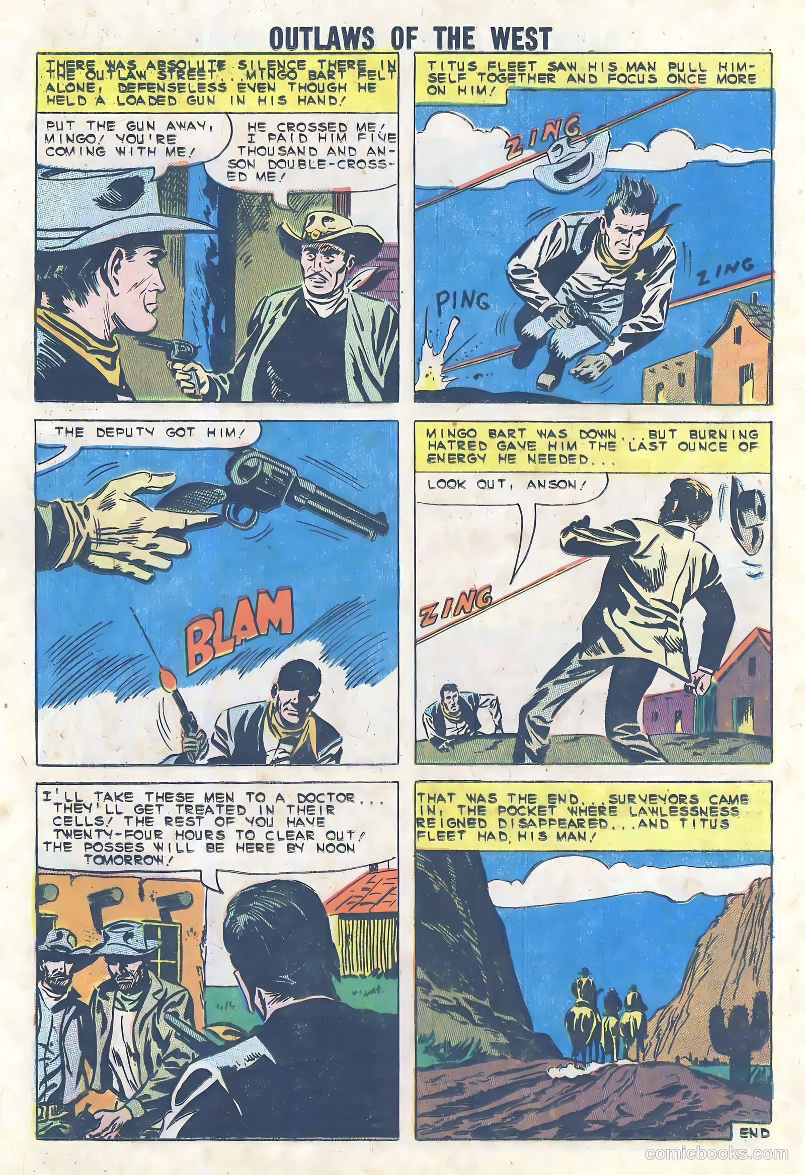 Outlaws of the West #29 (1960) — page 24 of 36