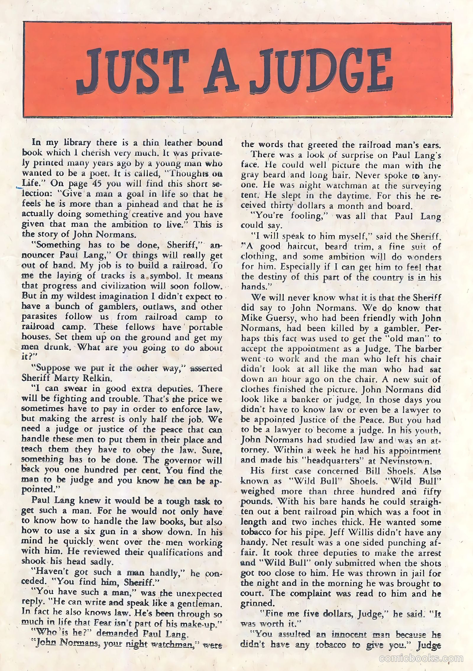 Outlaws of the West #29 (1960) — page 25 of 36