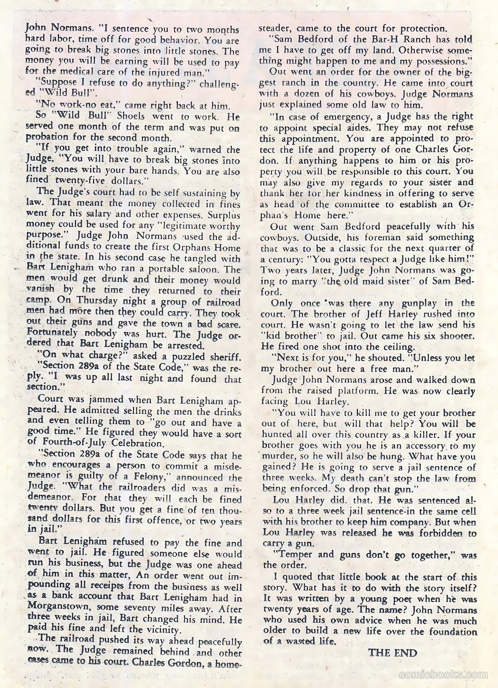 Outlaws of the West #29 (1960) — page 26 of 36