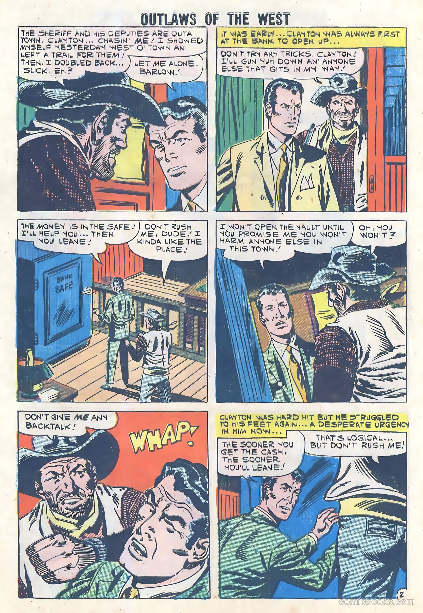 Outlaws of the West #29 (1960) — page 28 of 36
