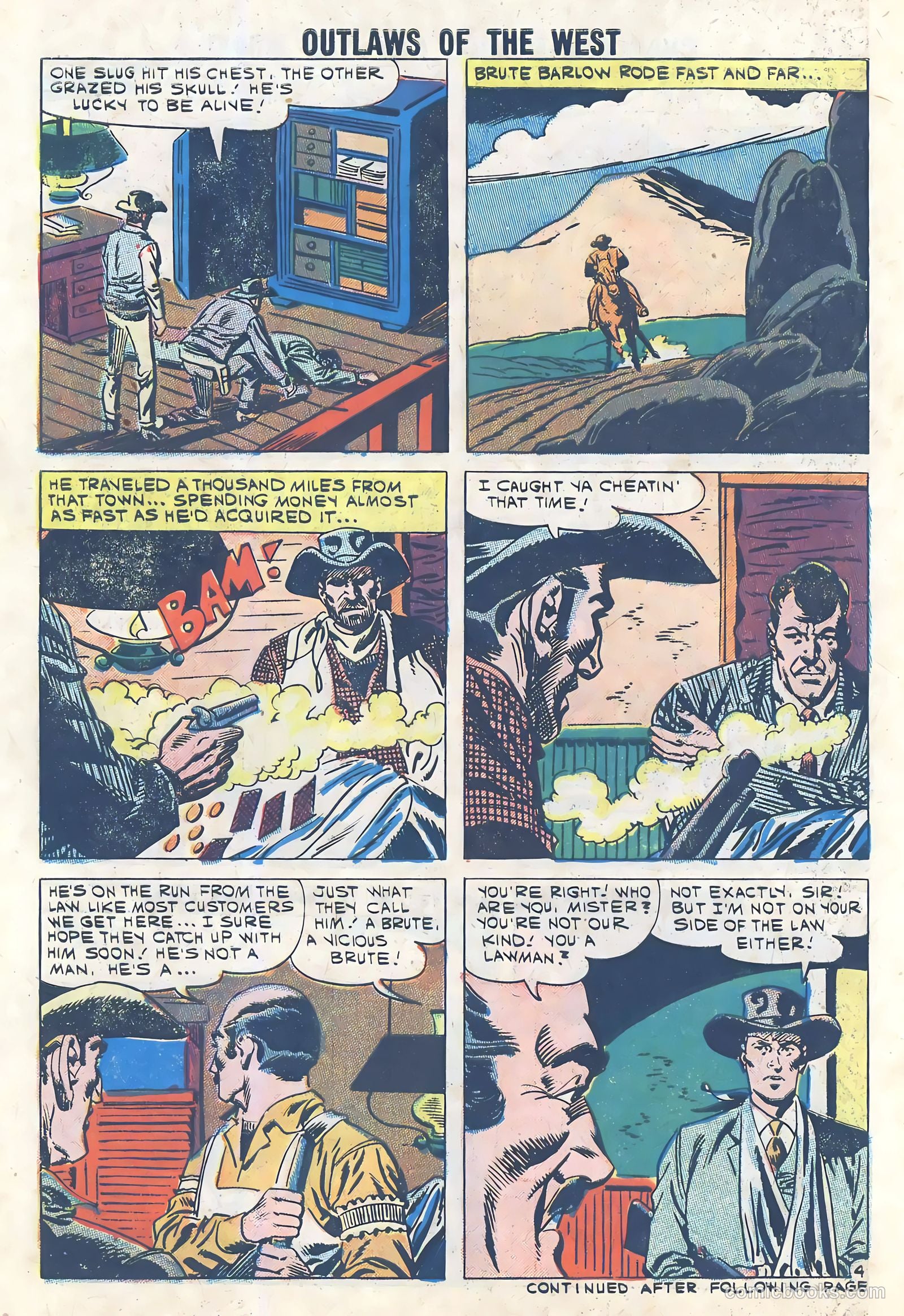 Outlaws of the West #29 (1960) — page 30 of 36