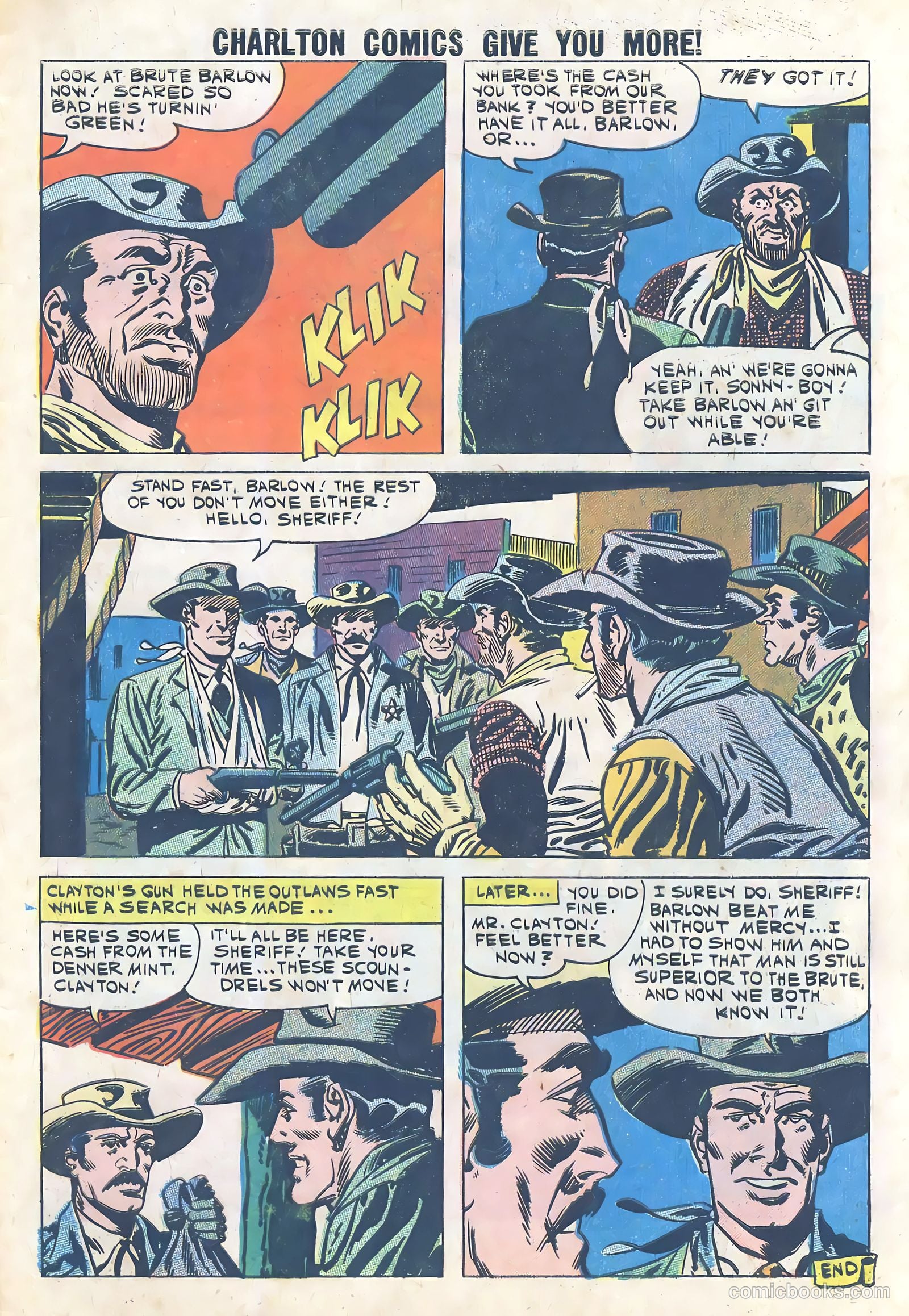 Outlaws of the West #29 (1960) — page 33 of 36