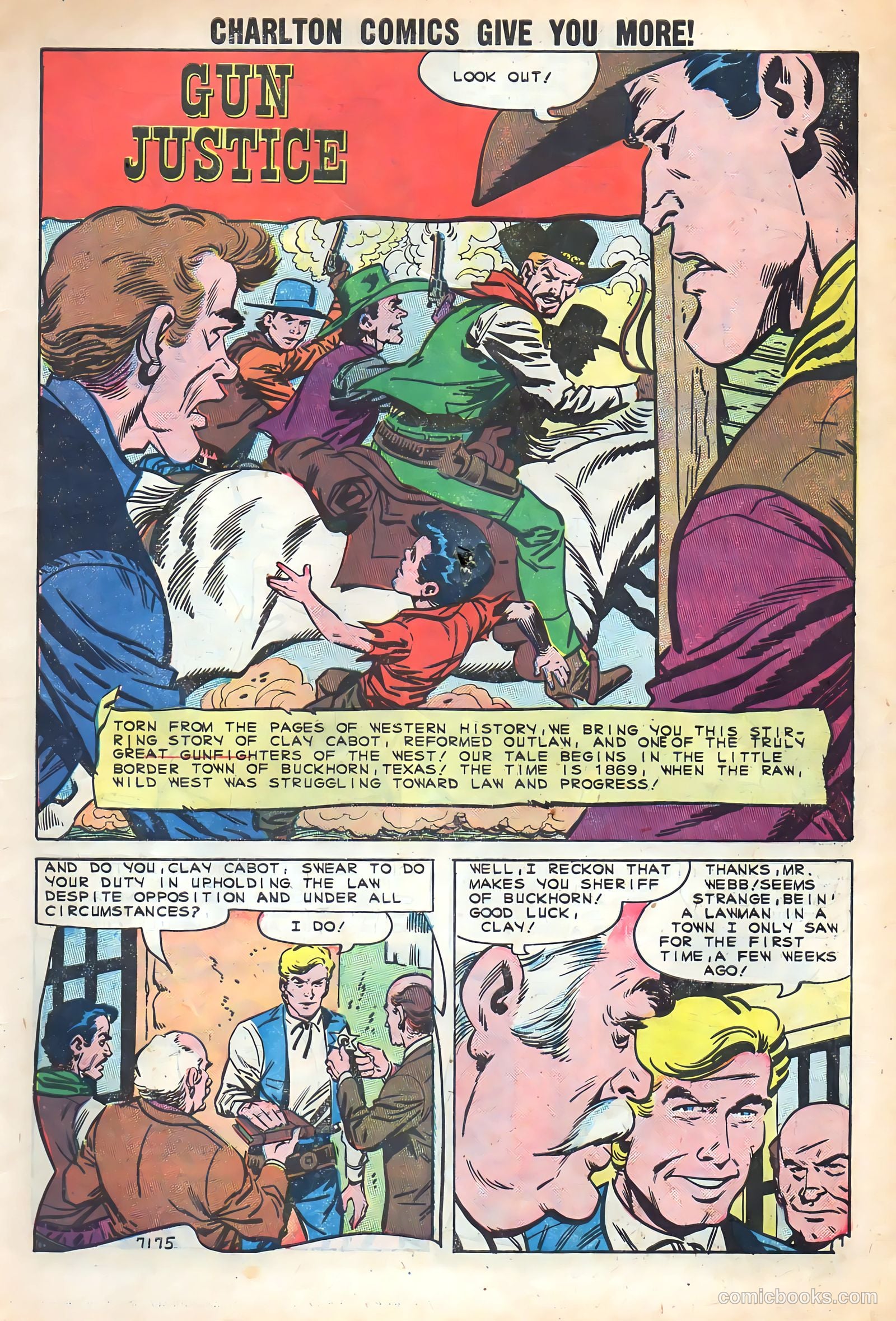 Outlaws of the West #30 (1961) — page 3 of 36
