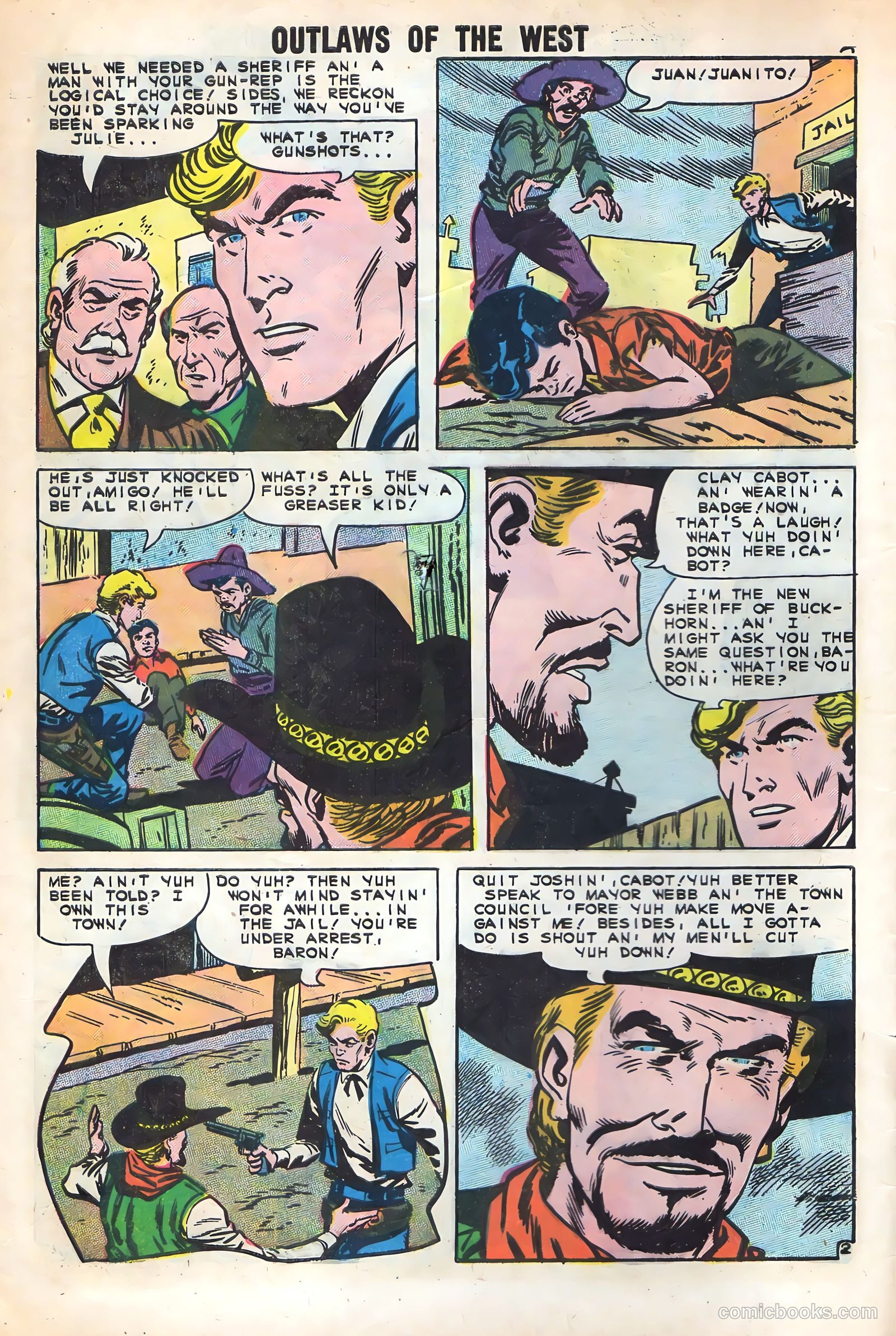 Outlaws of the West #30 (1961) — page 4 of 36