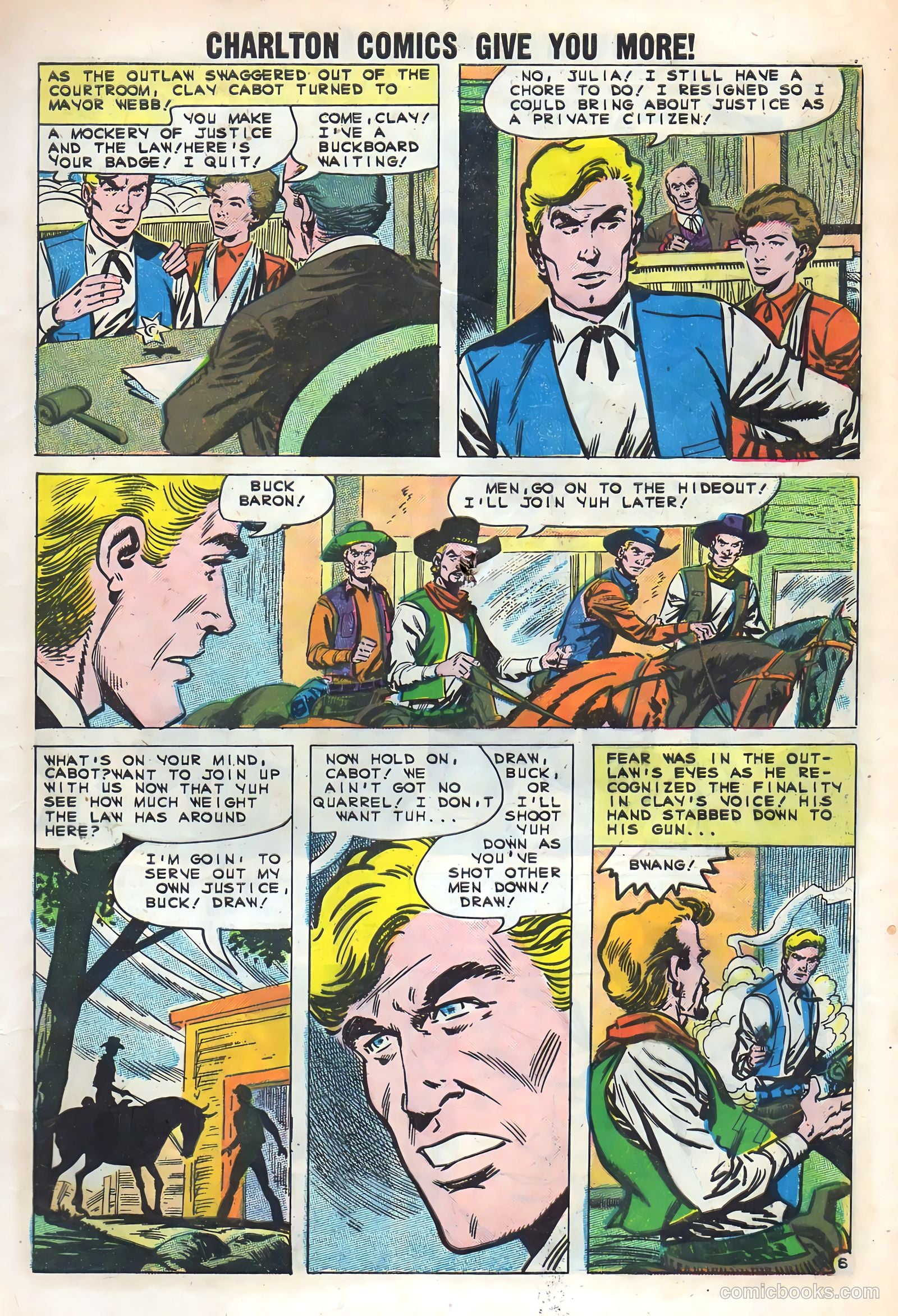 Outlaws of the West #30 (1961) — page 9 of 36