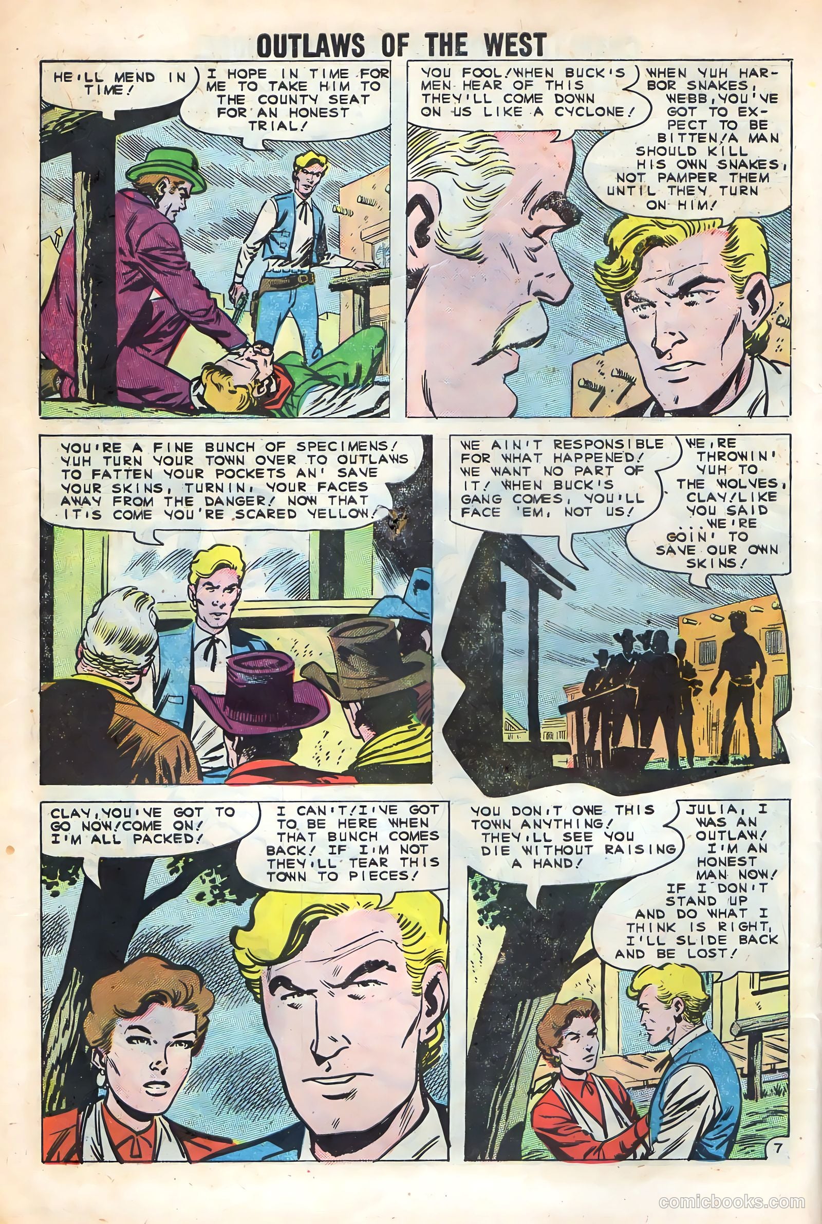 Outlaws of the West #30 (1961) — page 10 of 36